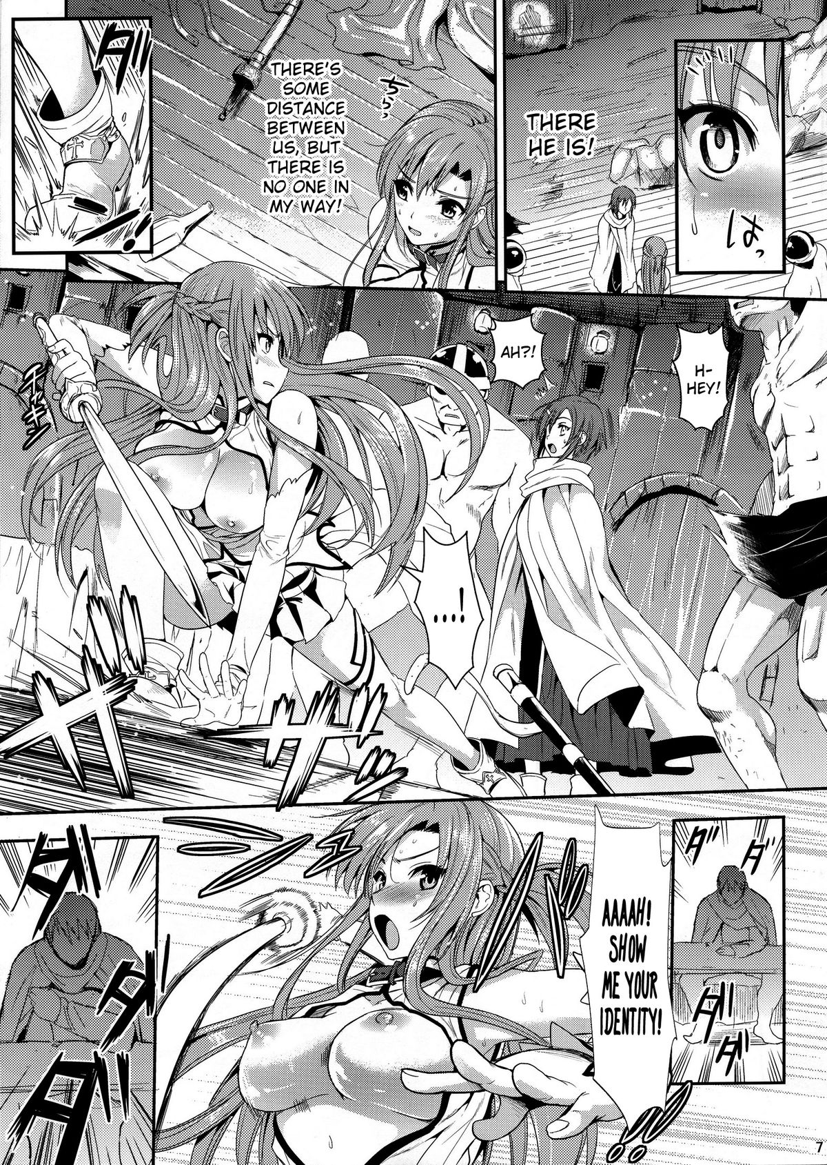 [YURIRU-RARIKA (Kojima Saya, Lazu)] Shujou Seikou II β | Captive Sex II β (Sword Art Online) [English] {doujin-moe.us} page 6 full