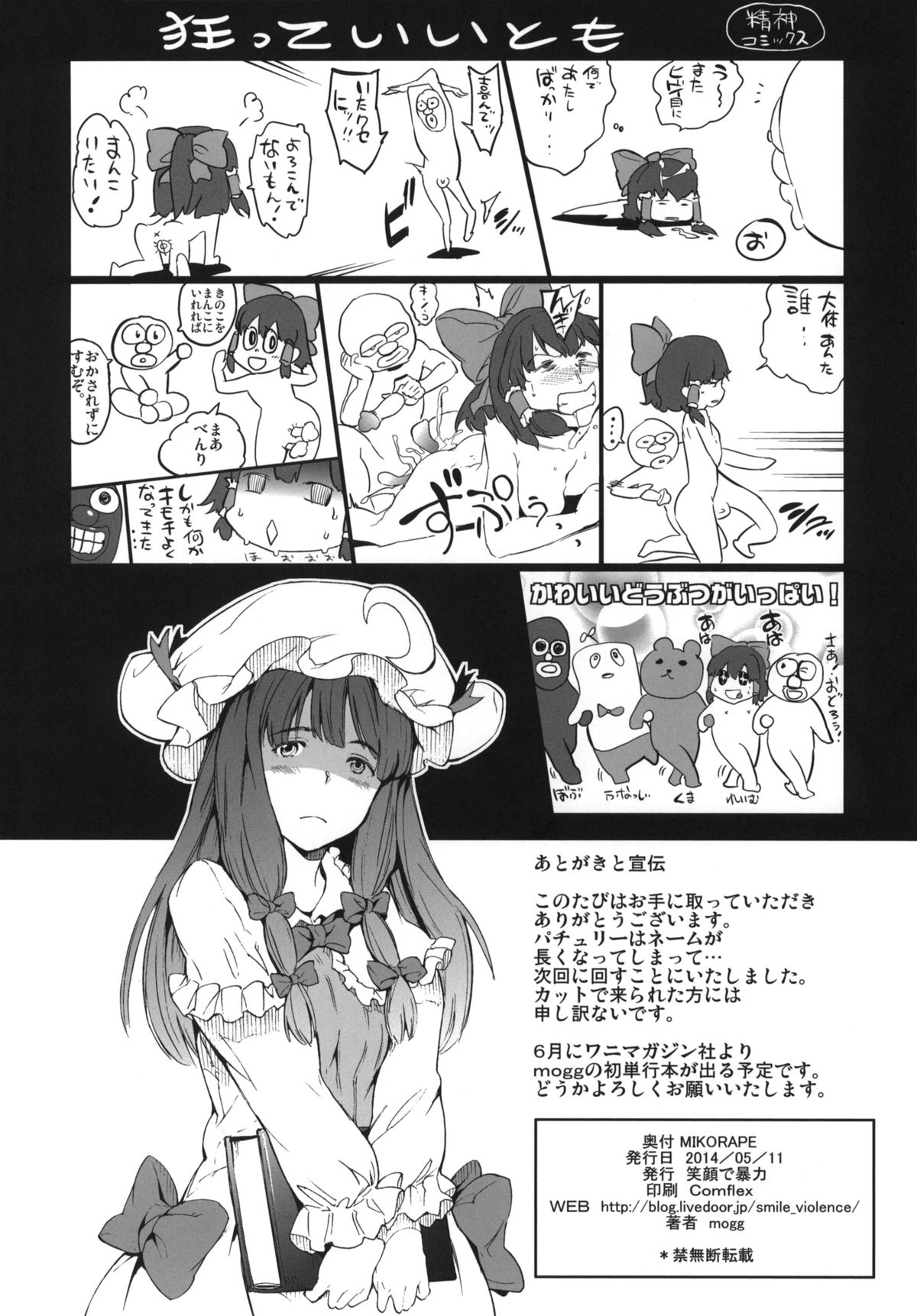 (Reitaisai 11) [Egao de Bouryoku (mogg)] MIKORAPE (Touhou Project) page 21 full