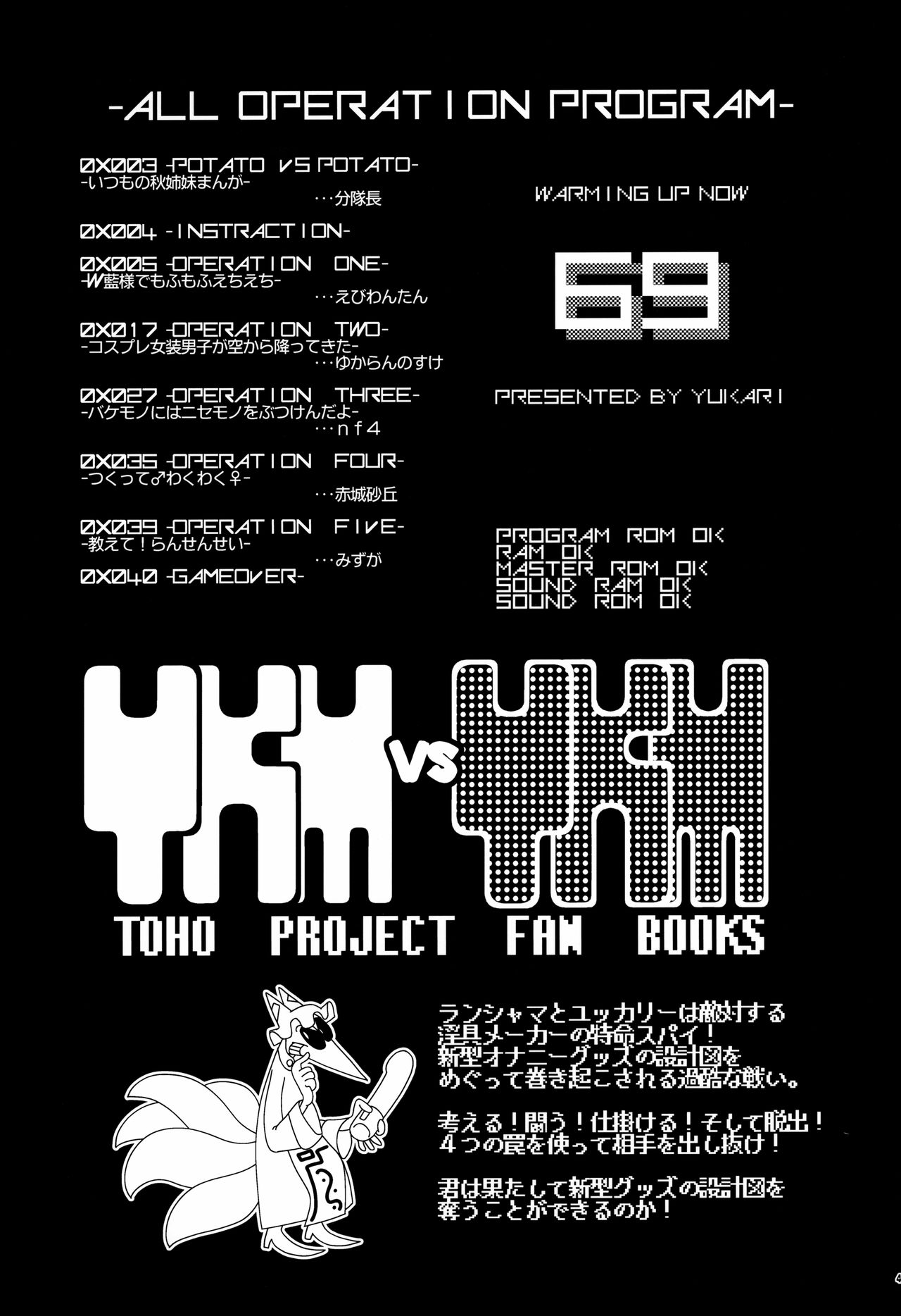 (C96) [Kitsunenomori (Various)] Natsu no Touhou Manga Matsuri Great  Yakumo Ran VS Ran-sama CJD (Touhou Project) page 3 full