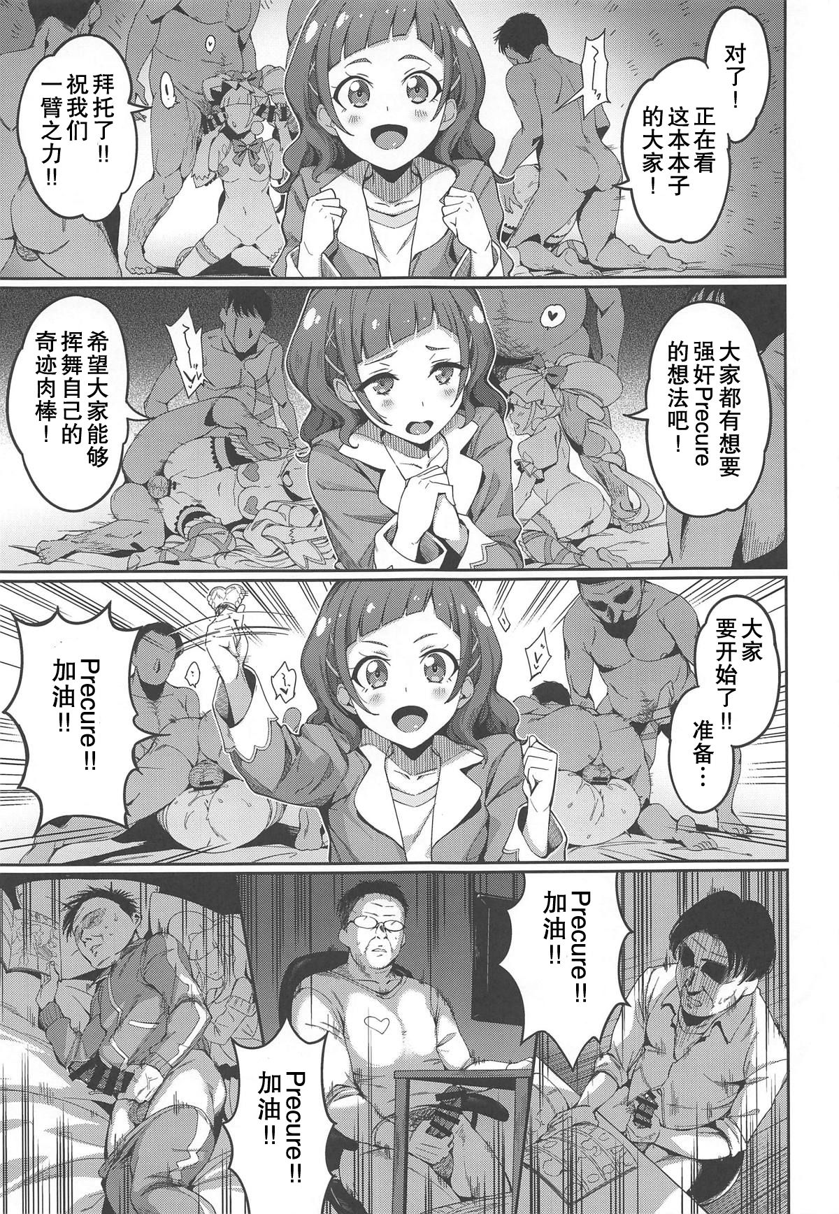 (C95) [Jukusei Kakuzatou (sugarBt)] Kagayaku Mirai nante Nakatta 2 (Hugtto! PreCure) [Chinese] [匿名无名汉化] page 15 full