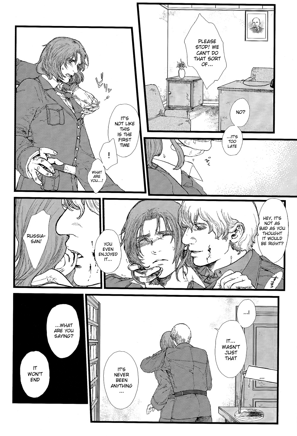 Heart [Hetalia] [Russia x Lithuania] [ENG] page 12 full