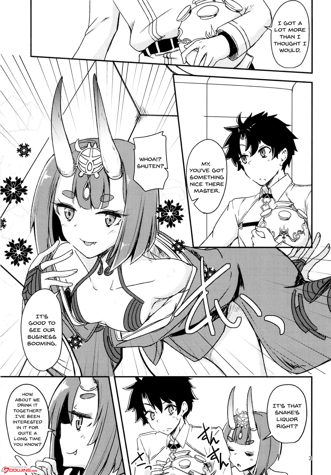 (C95) [Giniro Noel (Yuma)] Paraiso Chii-chan to Yukemuri de Hawawa! (Fate/Grand Order) [English] [Doujins.com] page 2 full