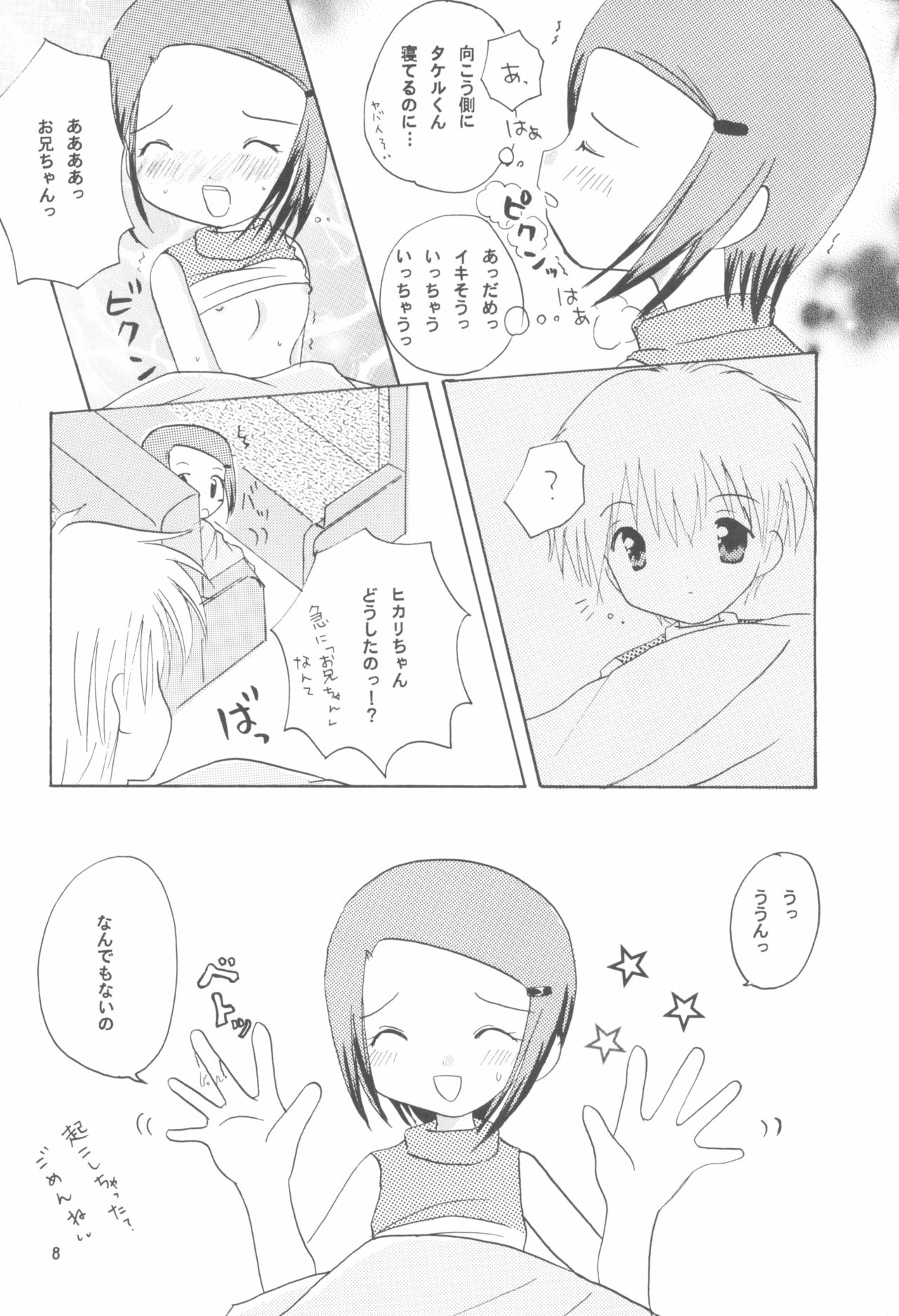 (C59) [Cheese-iri Kamaboko-dou (Mako Cube)] Hikari Mania (Digimon Adventure 02) page 10 full