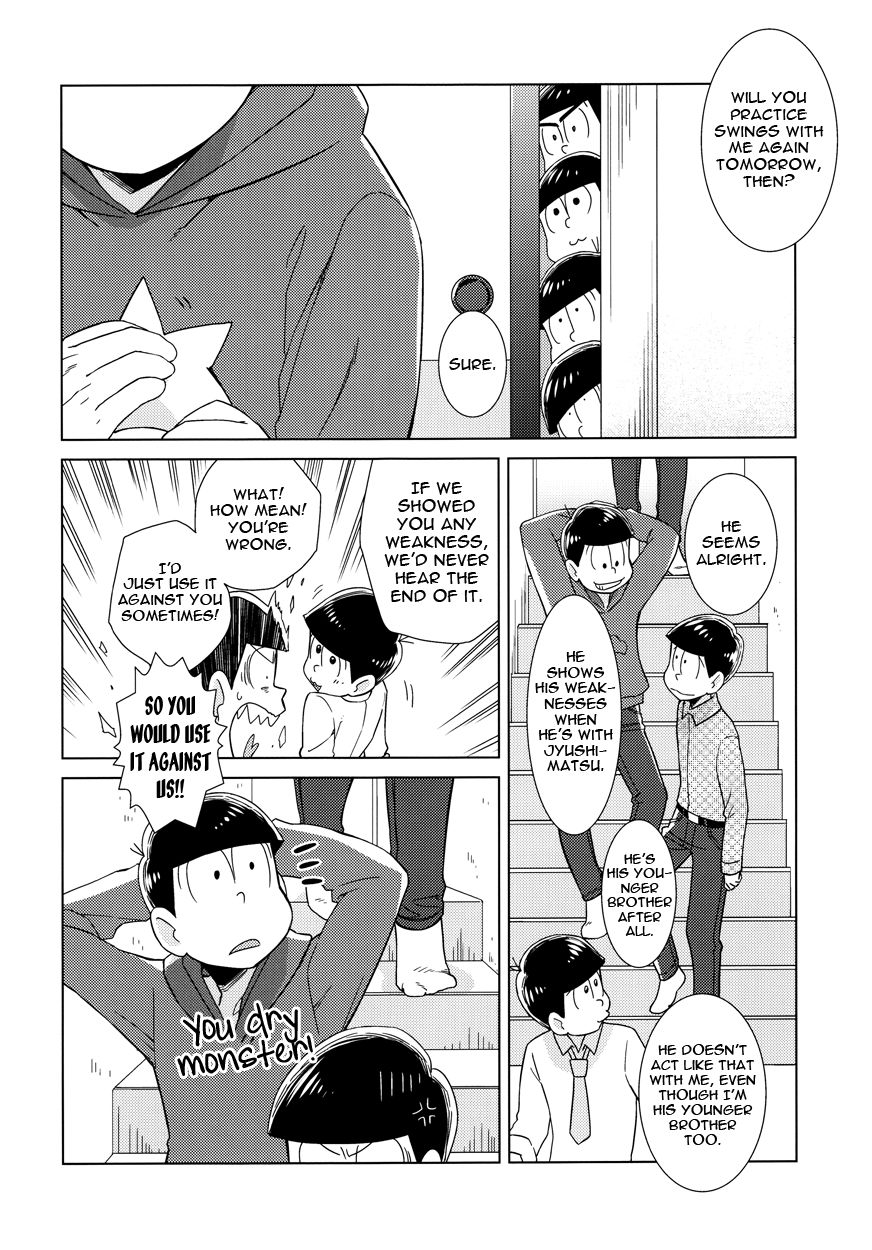 (Kahou wa Nete Matsu) [daisy (Chikottsu)] Namae o Yonde, Yobanaide | Call Me by my Name, or Don't (Osomatsu-san) [English] [Ikemen Scans] page 24 full