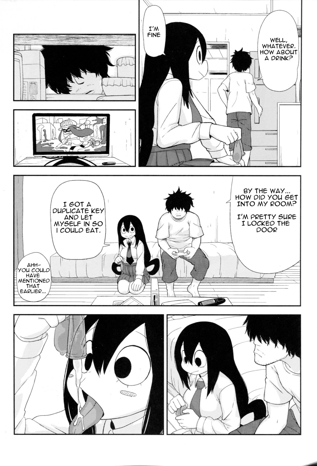 (C88) [Tekokids (Leonardo 16sei)] Tsuyu Biyori (My Hero Academia) [English] [Platypus Translations] page 5 full