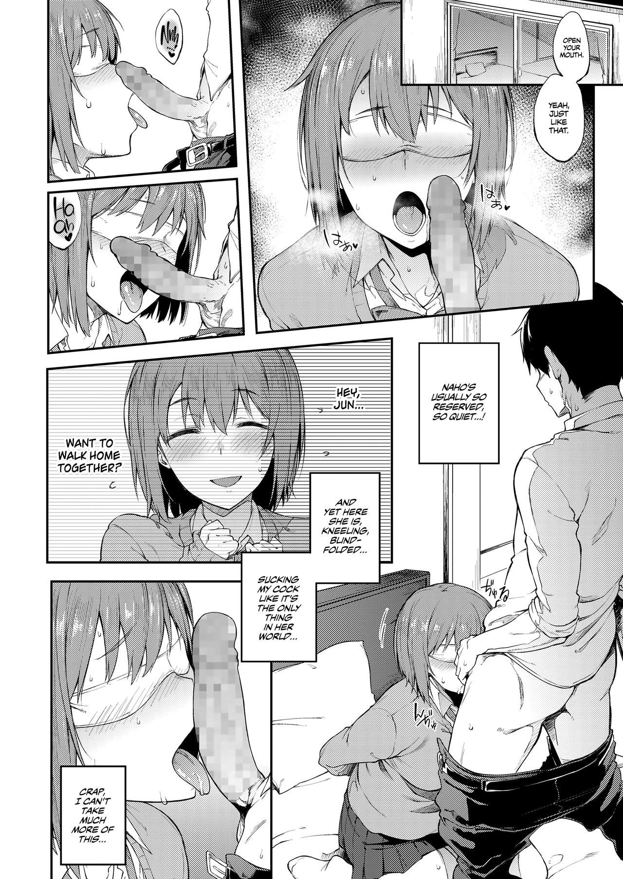 [Spiritus Tarou] Zenryaku, Kanojo no Seiheki ga Nanameue deshita | A Girl's Weird Fetishes are Brought to Light! (COMIC Koh 2018-07) [English] [Rotoscopic + mrwayne] [Digital] page 4 full