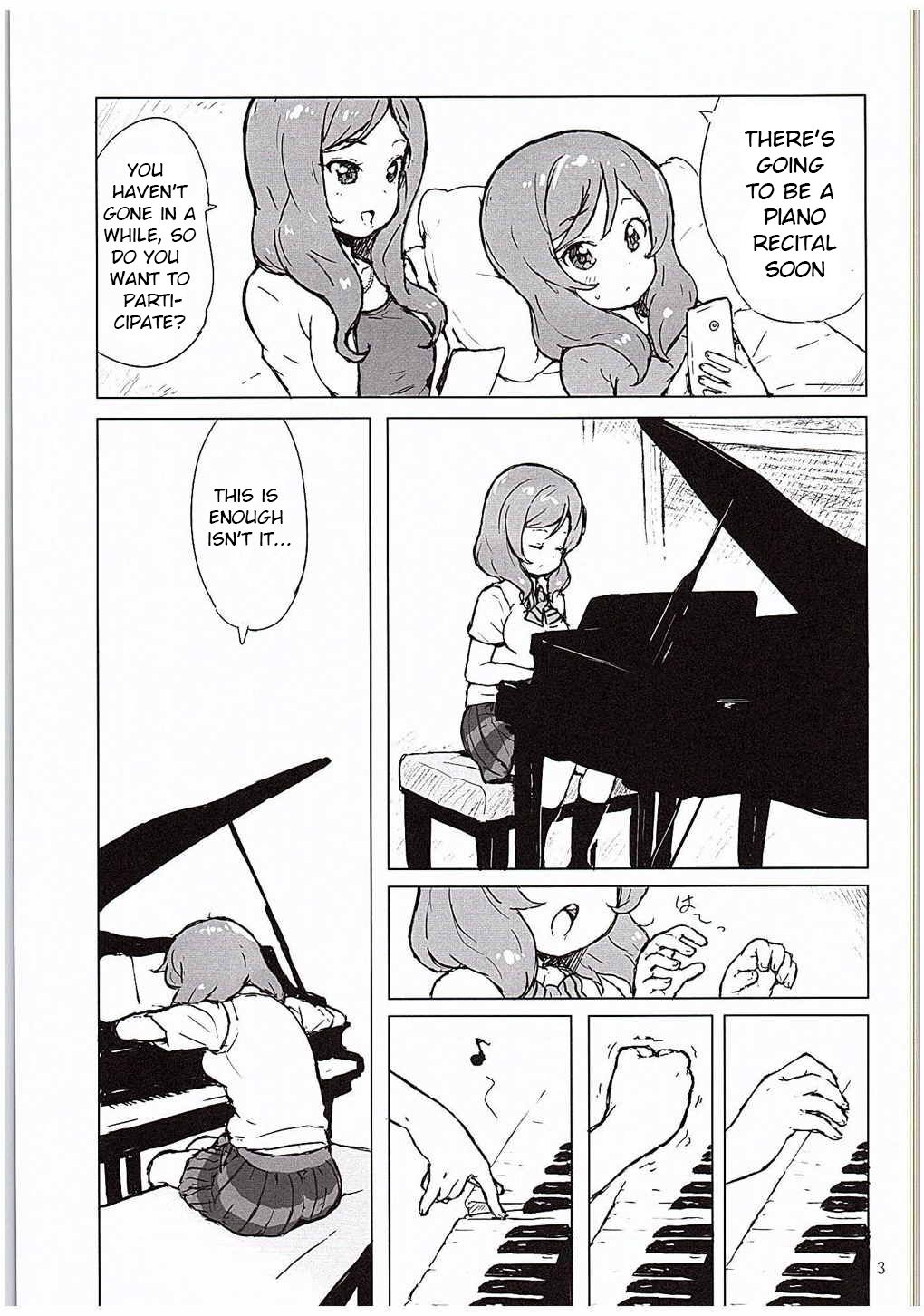 (C88) [Randou House (Randou)] Ongakushitsu no Koibito-tachi | Lovers in the Music Room (Love Live!) [English] [Zeria Scans] page 2 full