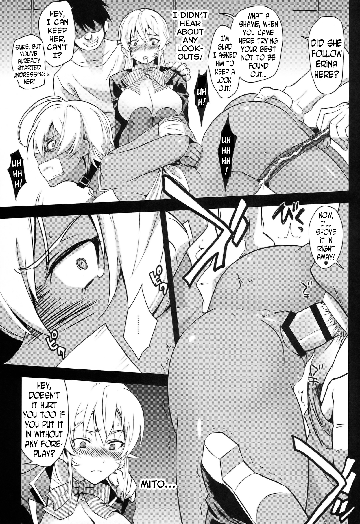 (COMIC1☆8) [Kitsune (Tachikawa Negoro)] Ochibureta Joou to Niku | The Fallen Queen & Meat (Shokugeki no Soma) [English] [N04h] page 17 full