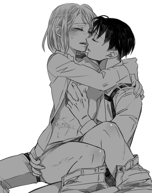 [ATK] Levi × Petra Manga (Shingeki no Kyojin) page 55 full