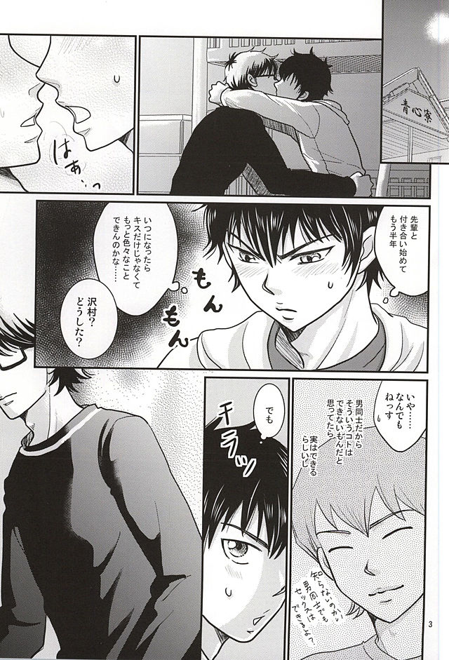 (Winning Shot 2) [SG (naoko)] Ore no kareshi wa E Cup Emerald (Daiya no Ace) page 2 full