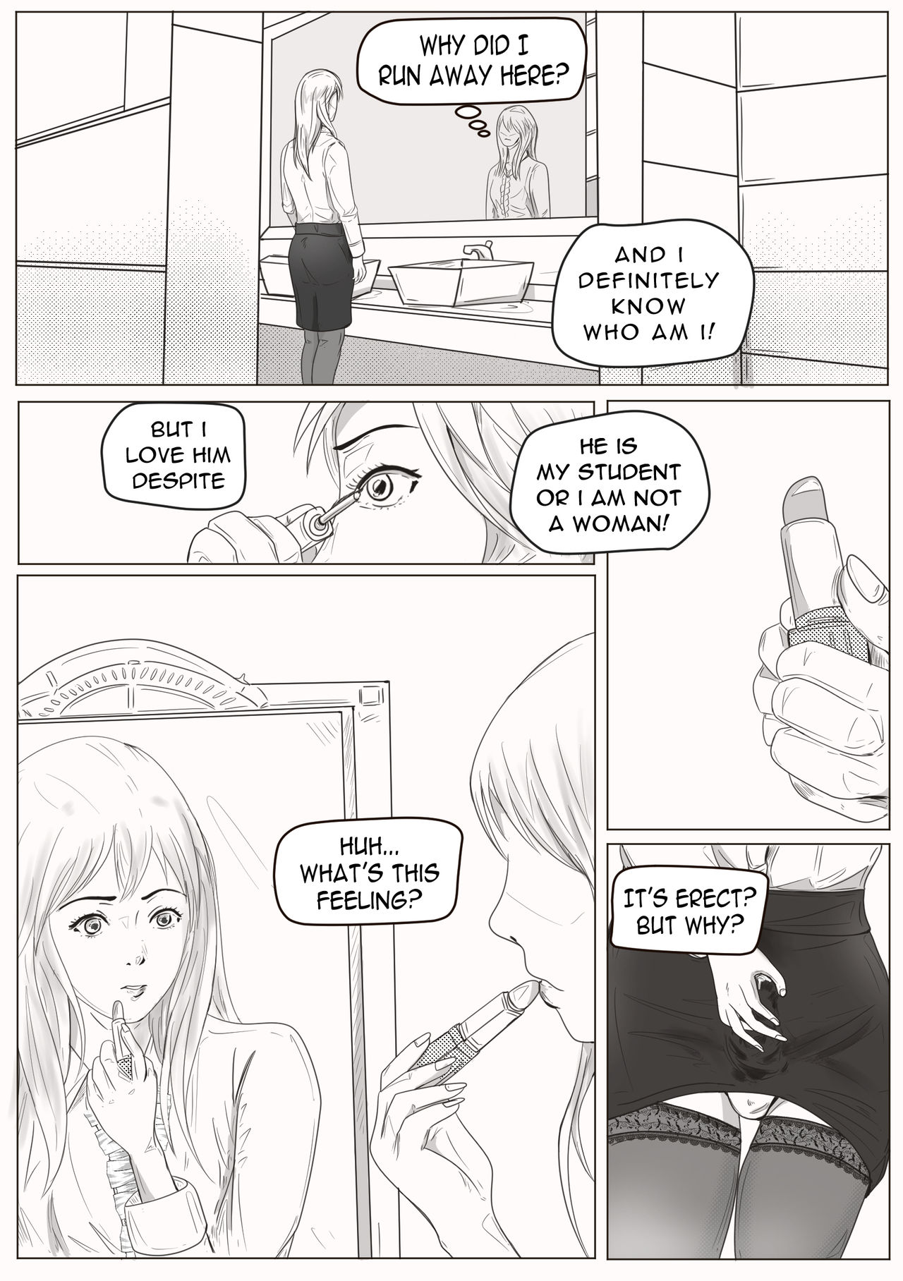 Tears of crossdressing sensei (First version) page 7 full