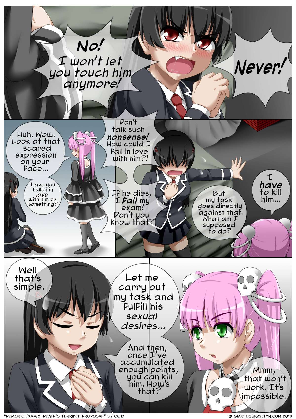 [CG17] Demonic exam 2: Death's Terrible Proposal page 24 full