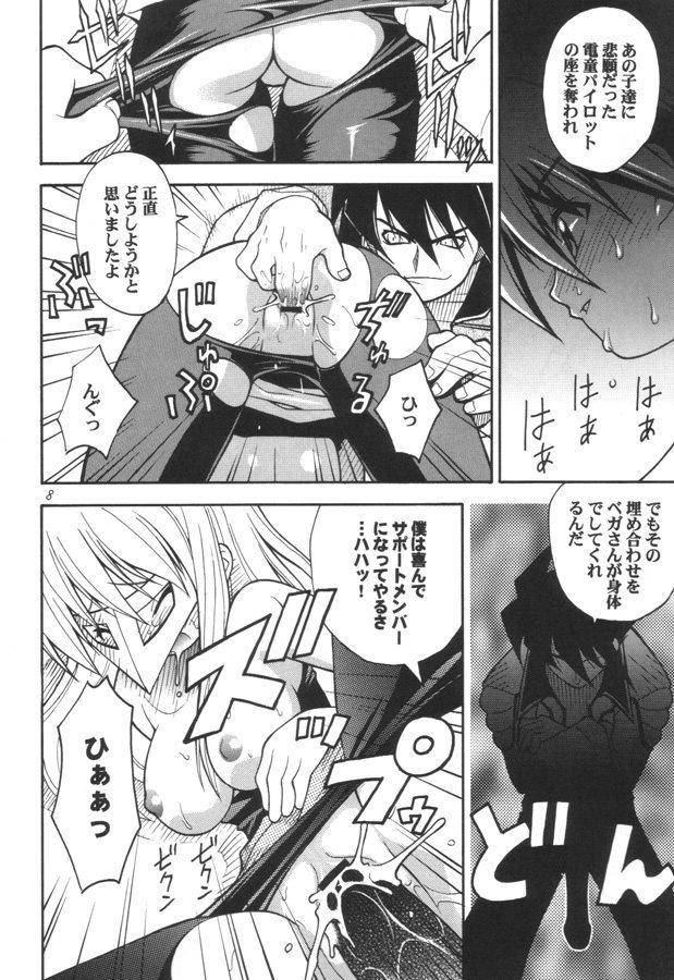 (C59) [RIROLAND (Kuuya, Satomi Hiroyuki)] CLOCK WORKS (Gear Fighter Dendoh) page 7 full