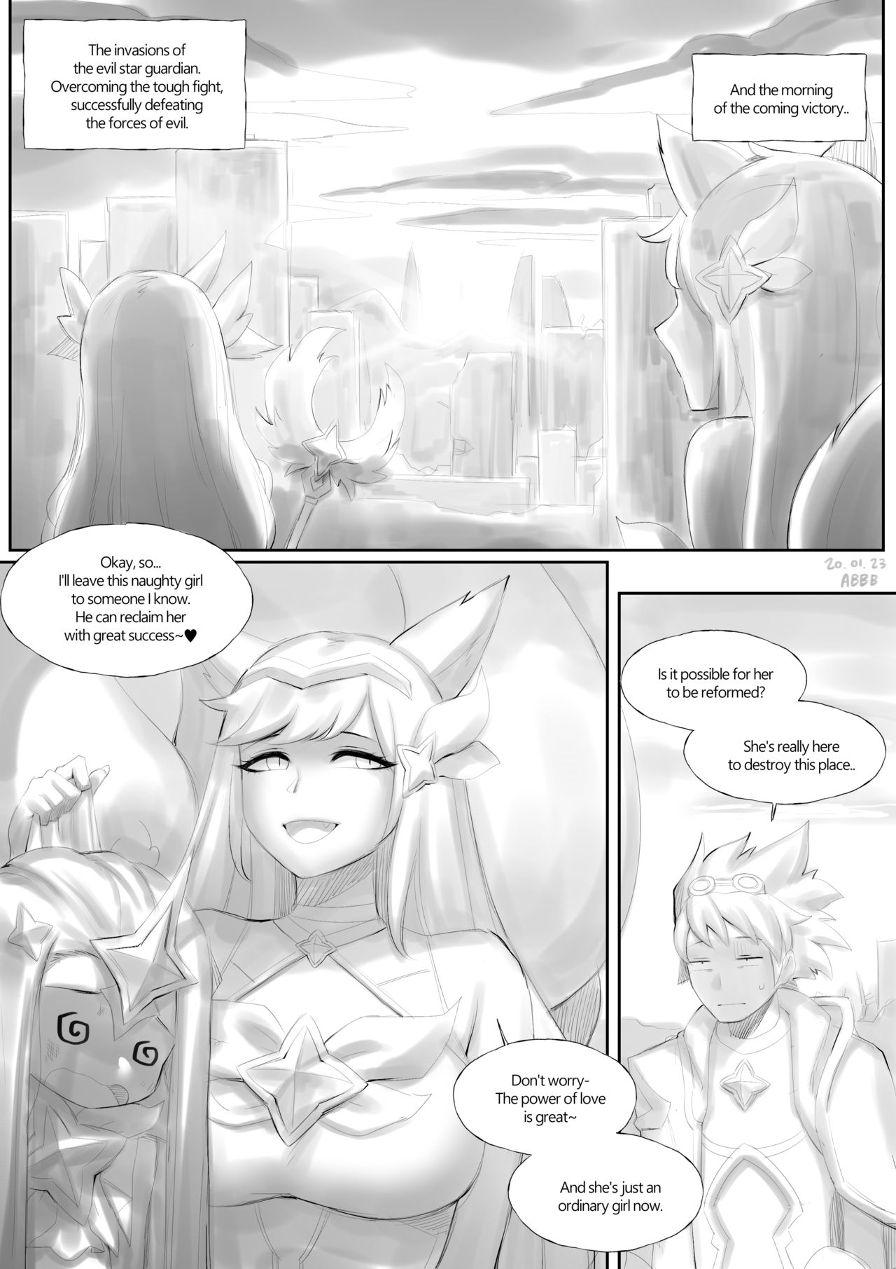 [ABBB] Star Guardian | 별 수호자 (League of Legends) [English] [Decensored] page 1 full