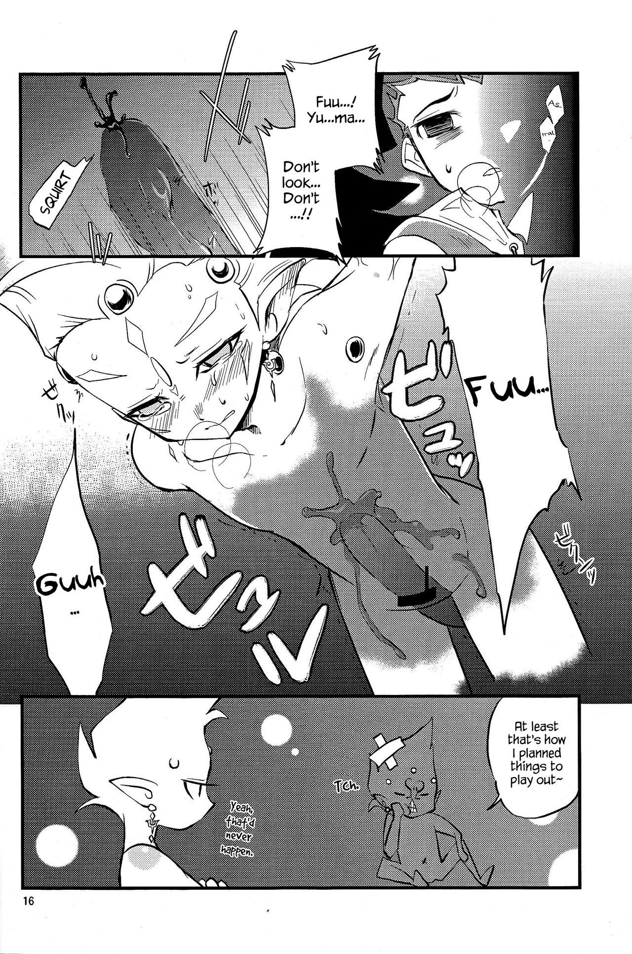 (C81) [Kagamibiraki Hajimemashita (Kagami Mochi)] Tanoshii Hokentaiku (Yu-Gi-Oh! ZEXAL) [English] {Hennojin} page 15 full