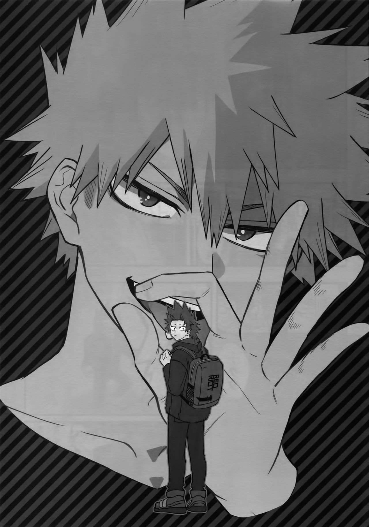 (Douyara Deban no Youda! 14) [HELLENISM (Y)] Nonke Gui no Bakugo-san (Boku no Hero Academia) [English] [Otokonoko Scans] page 2 full