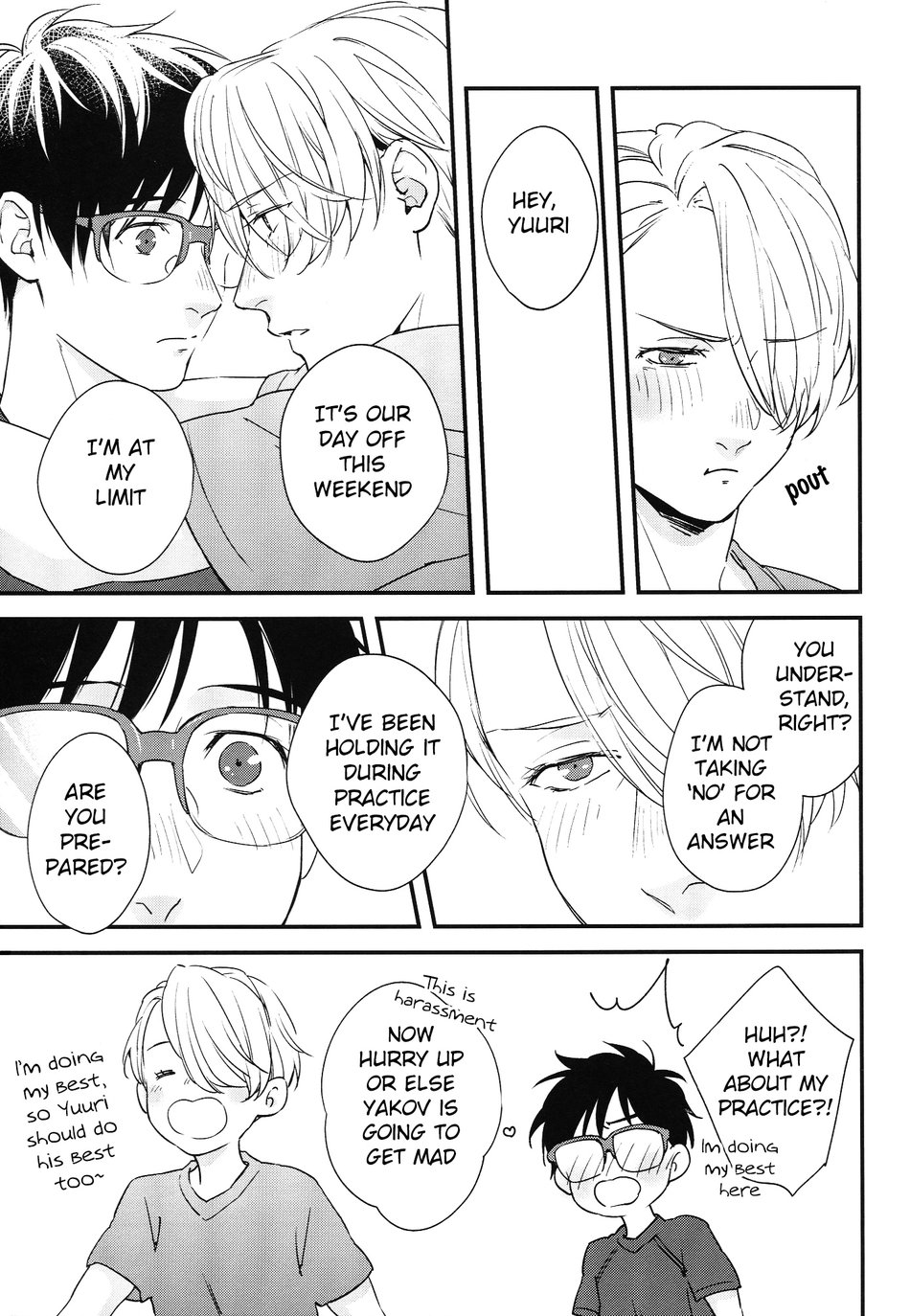 (C92) [OJmomo (yoshi)] Love Me, Touch Me (Yuri!!! on ICE) [English] page 21 full