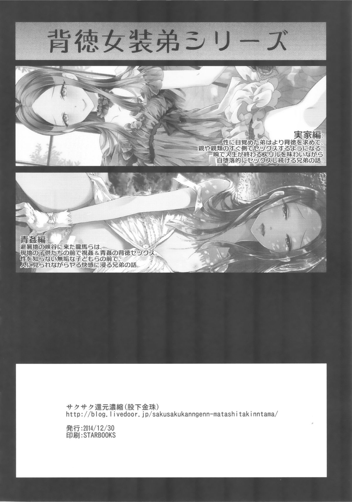 (C87) [Sakusaku Kangen Noushuku (Matashita Kintama)] Haitoku Josou Otouto no Inran Jojishi - Aokan Hen page 29 full