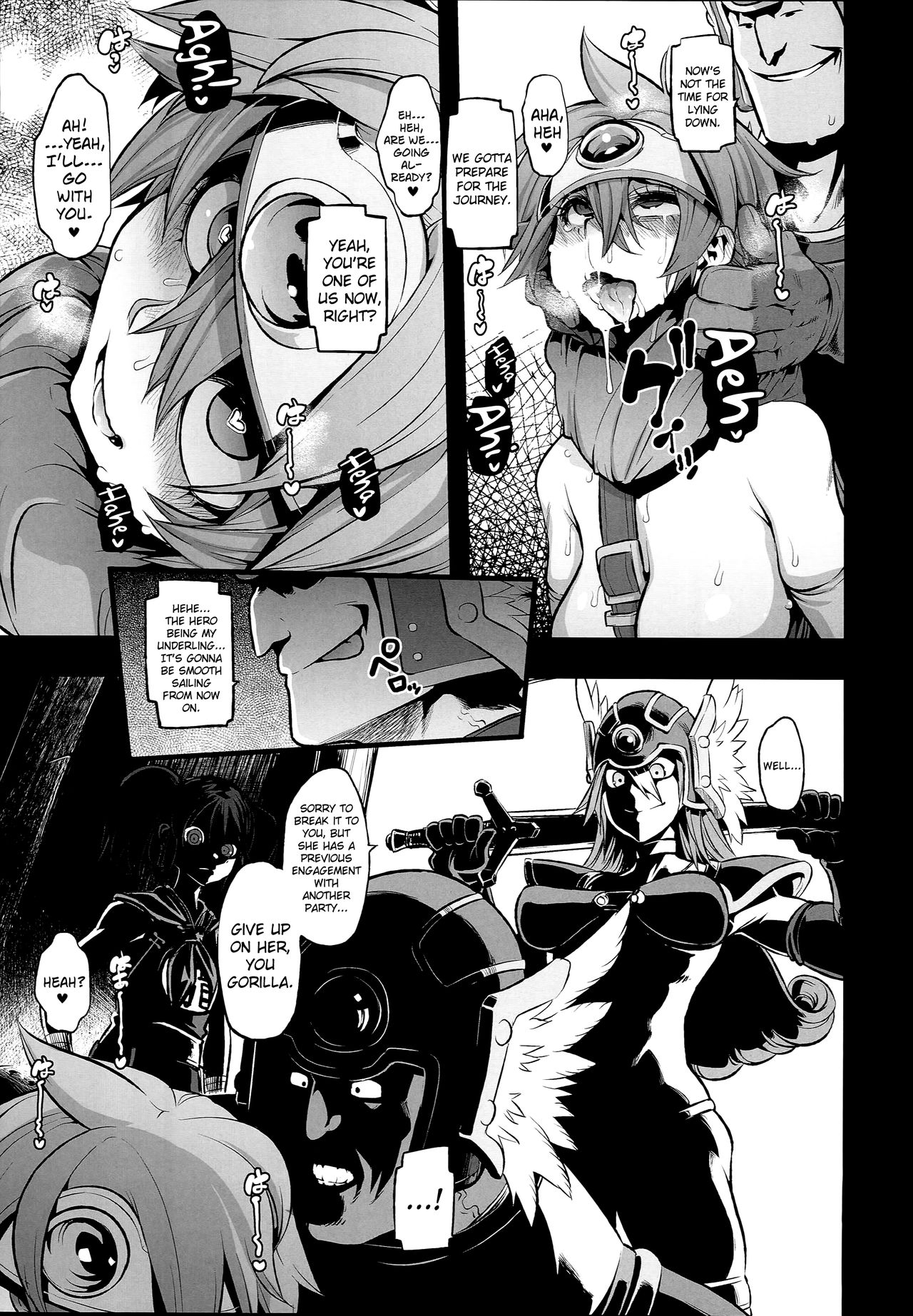 (C89) [DA HOOTCH (ShindoL, hato)] Onna Yuusha no Tabi 2 Ruida no Deai Sakaba (Dragon Quest III) [English] {doujins.com} page 24 full