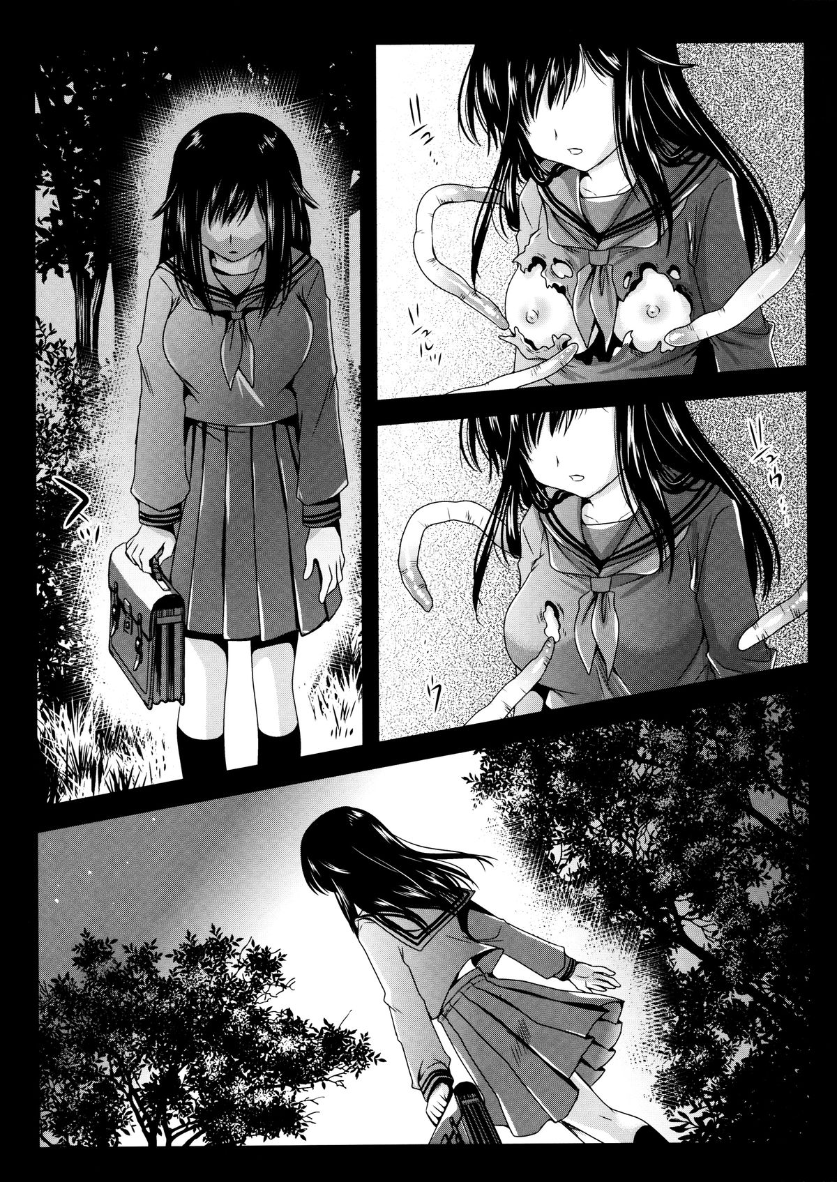 [Kurosawa pict (Kurosawa Kiyotaka)] Seifuku Shokushu | Uniform Tentacles [English] [Ero Manga Girl + FUKE] page 22 full