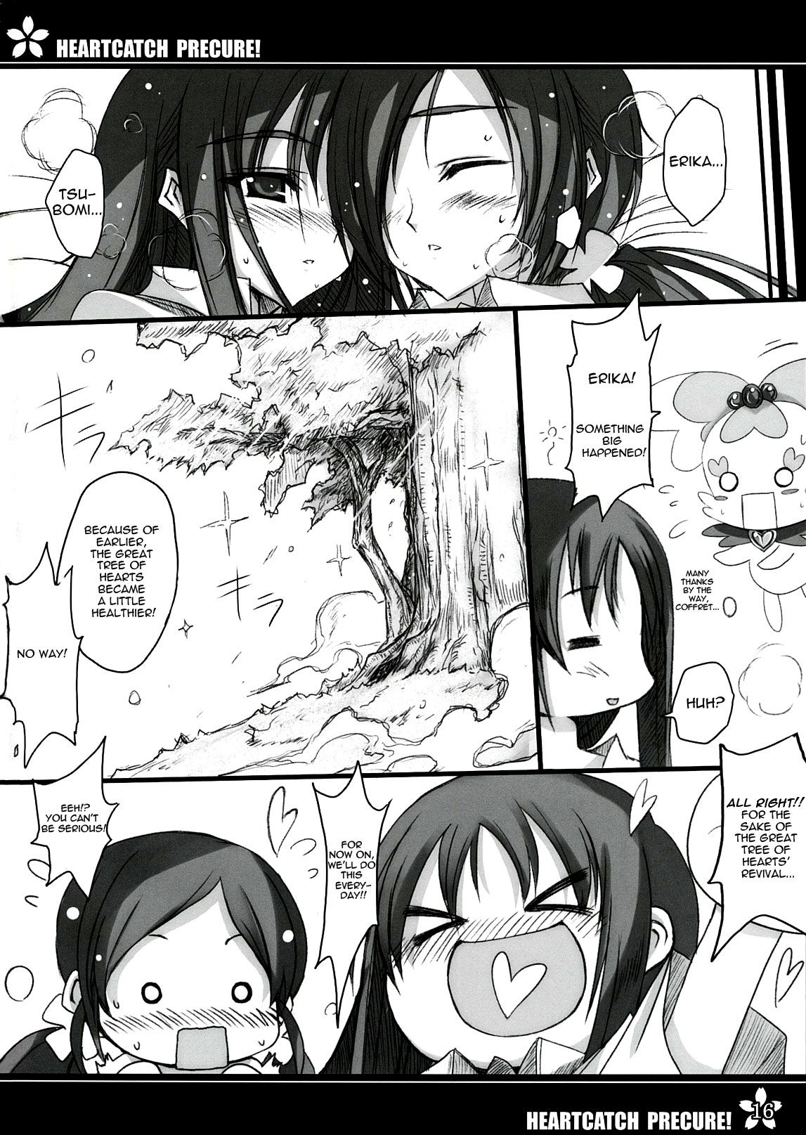 (C78) [Kurumaya (RoGa)] Precure no Tane Iku desu! (HeartCatch Precure!) [English] =LWB= page 15 full