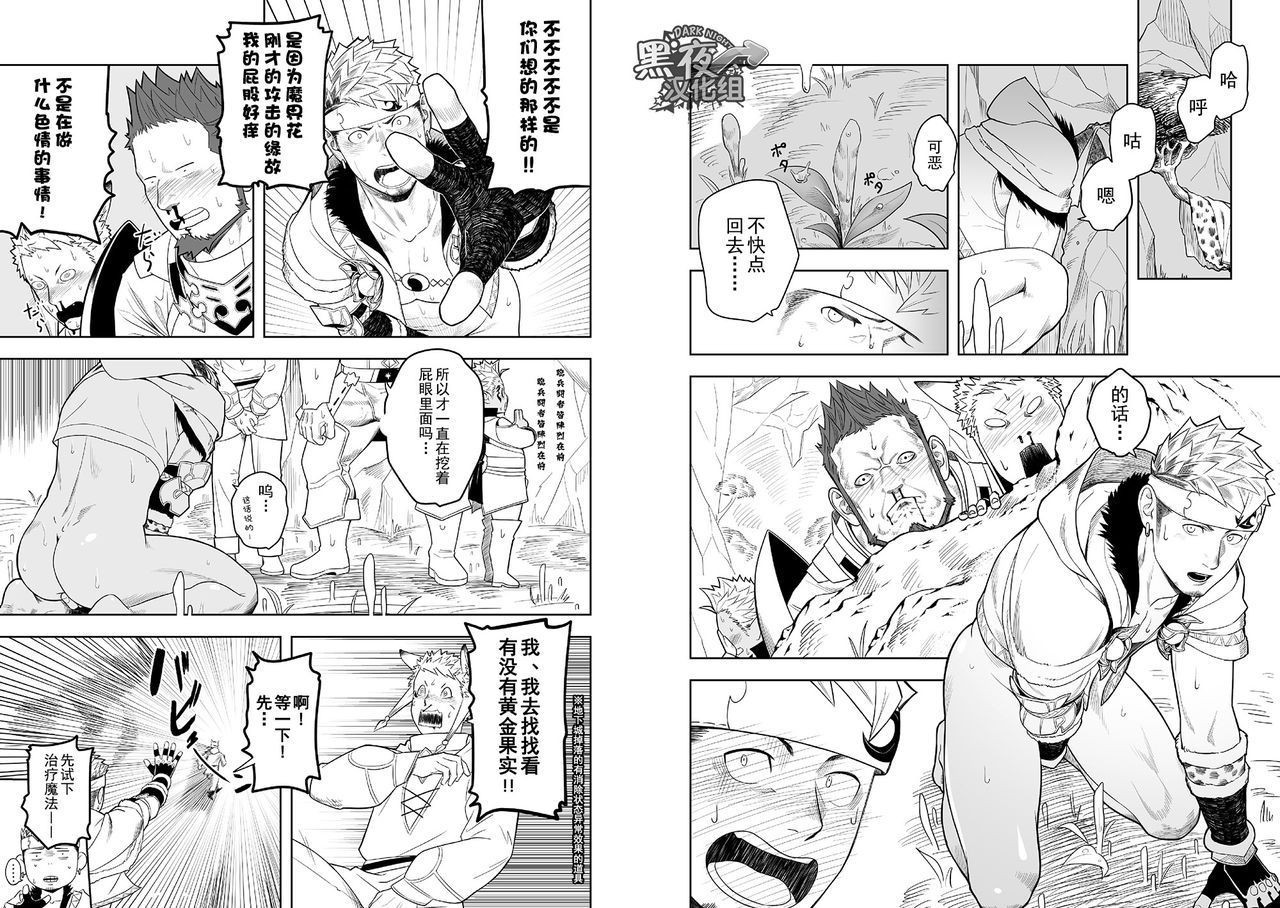 [Mentaiko (Itto)] Taichou ni Muchuu Kougun Aurum Vale (Final Fantasy XIV) [Chinese] [黑夜汉化组] [Digital] page 9 full