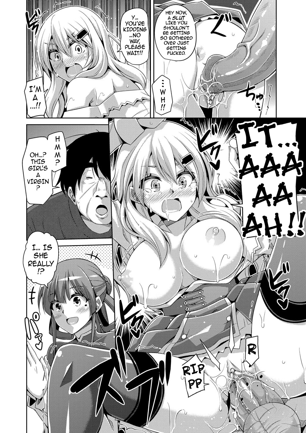 [Nikusoukyuu.] Hanazono no Mesudorei | The Slave Girls of the Flower Garden Ch. 1-6 [English] {darknight} [Decensored] page 35 full