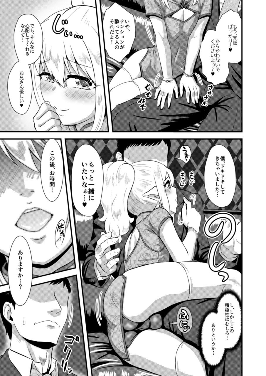 [Yuunagi no Senryokugai Butai (Nagi Ichi)] Yoidore Otokonoko Elf to Love Hame After Time [Digital] page 8 full