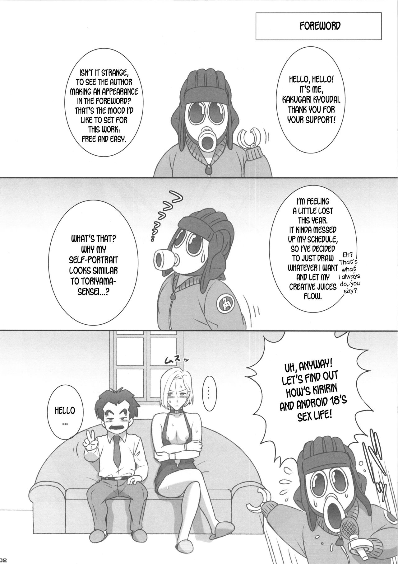 (C91) [Niku Ringo (Kakugari Kyoudai)] NIPPON NYAN NYAN BALL Z (Dragon Ball Z) [English] [desudesu] page 2 full