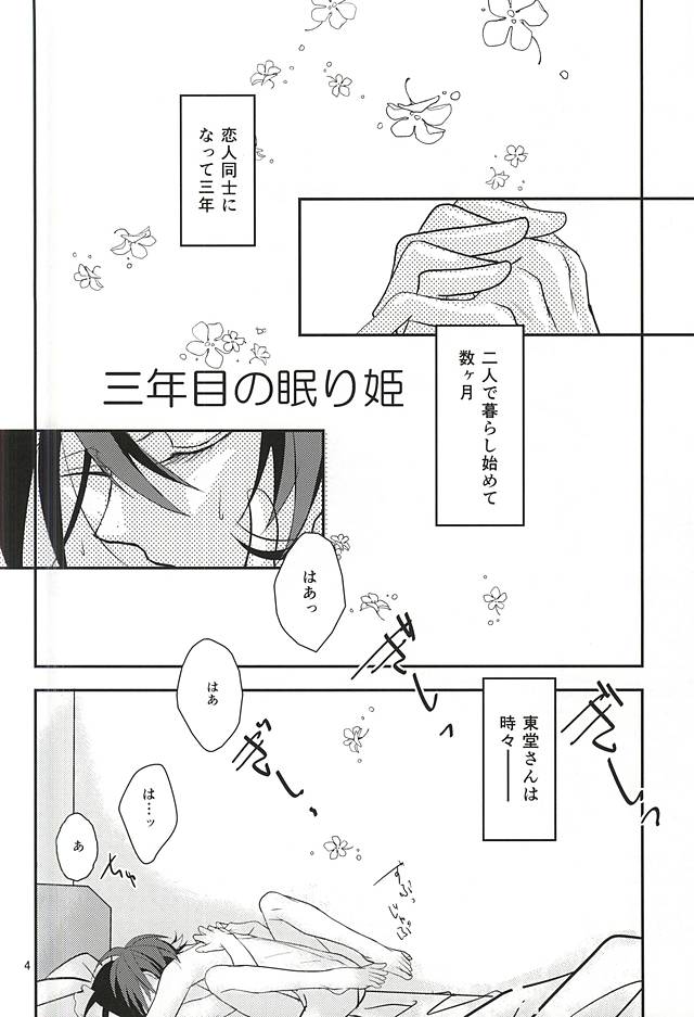 (C88) [Flintlock (Flint)] Sannenme no Nemurihime (Yowamushi Pedal) page 2 full