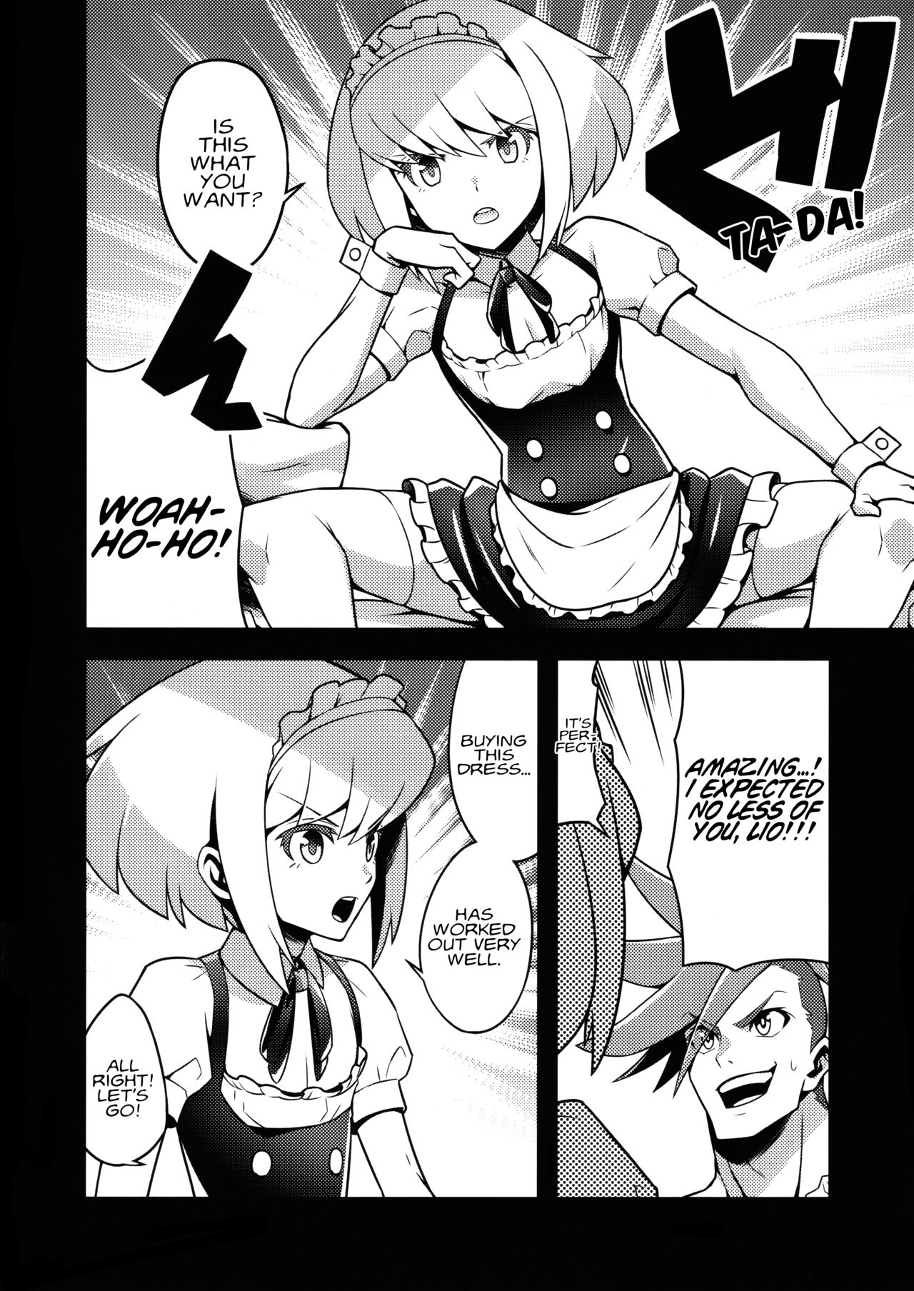 (Kyouten Douchi) [SAWAGANI SCISSORS (02)] Mugen ni Hamete Kureru Lio Fotia | I'll Do It to You for Infinity, Lio Fotia! (Promare) [English] [Fushigi] page 6 full