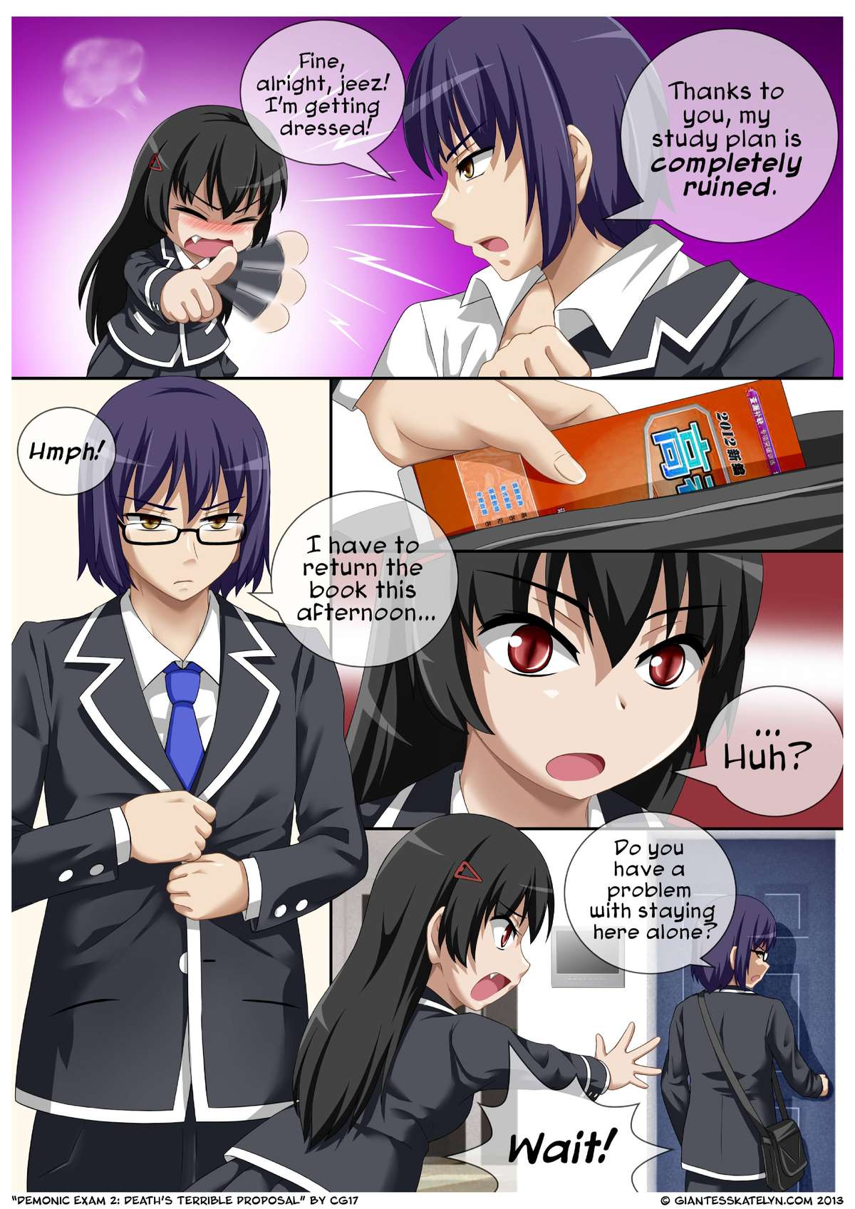 [CG17] Demonic exam 2: Death's Terrible Proposal page 5 full
