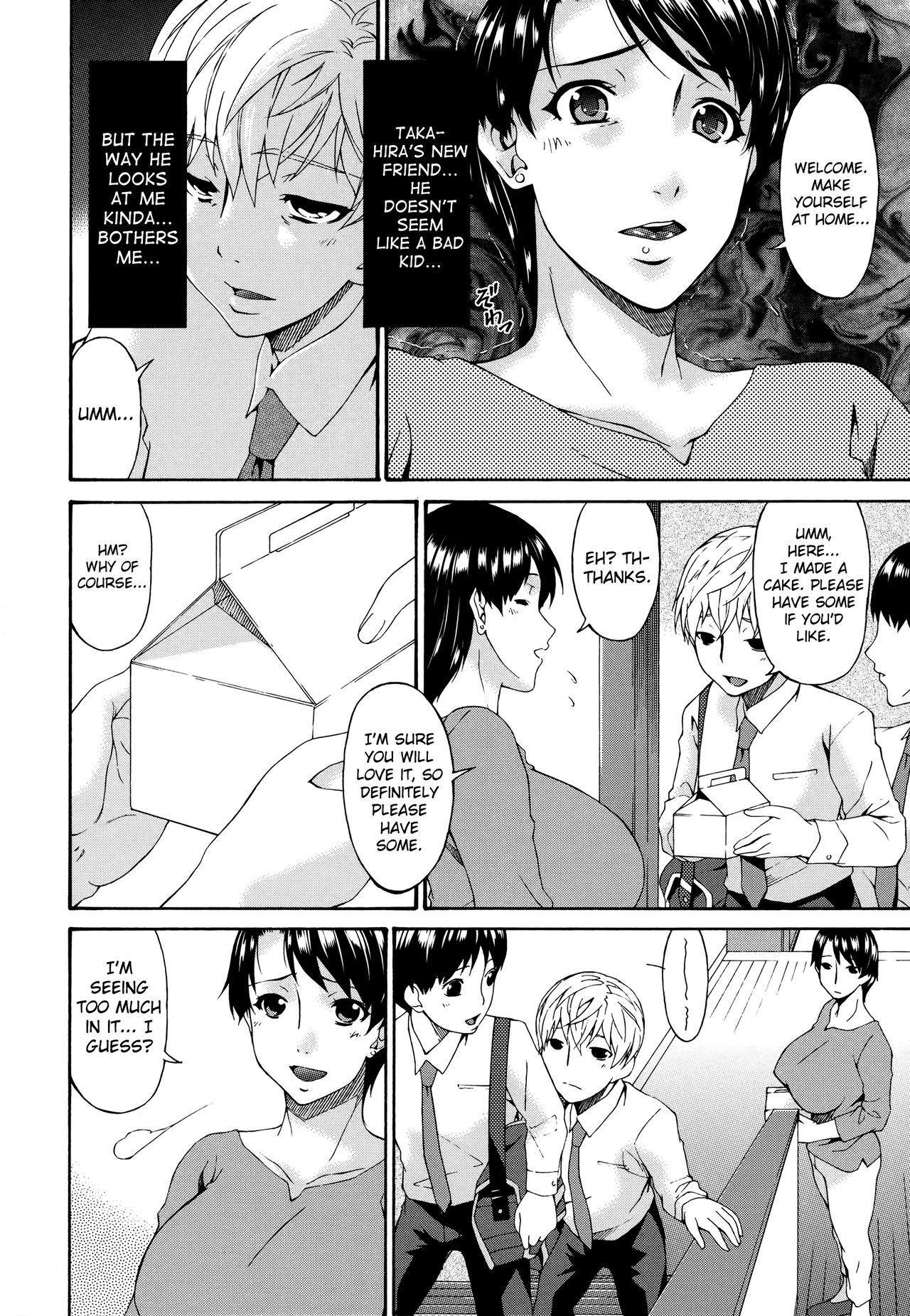 [Bai Asuka] Boku no Kaa-san wa Yuujin no Mesuinu Ch. 1-2 [English] [biribiri] page 2 full