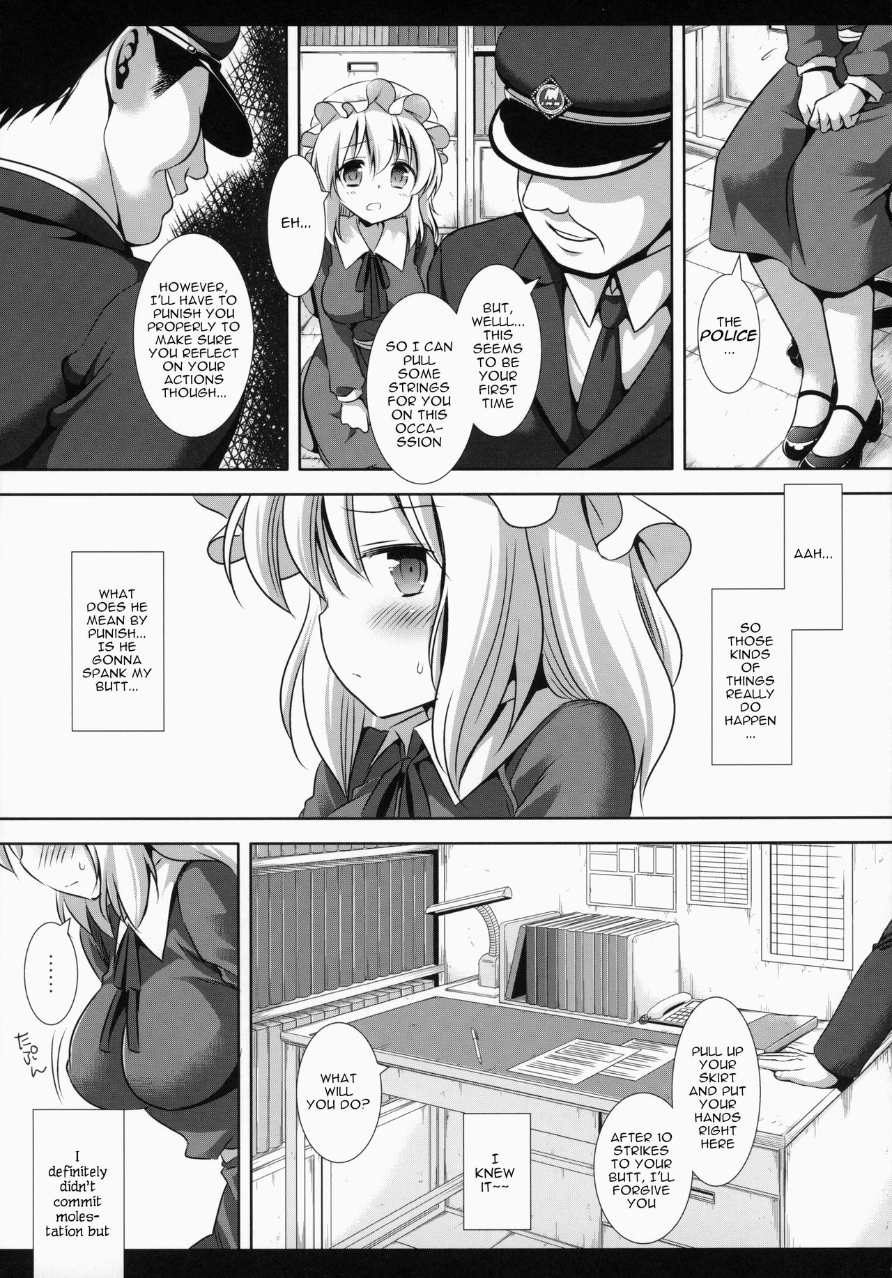 (C87) [Nagiyamasugi (Nagiyama)] Hifuu Ryoujoku 2 Mari o Oshioki (Touhou Project) [English] [robypoo] page 5 full