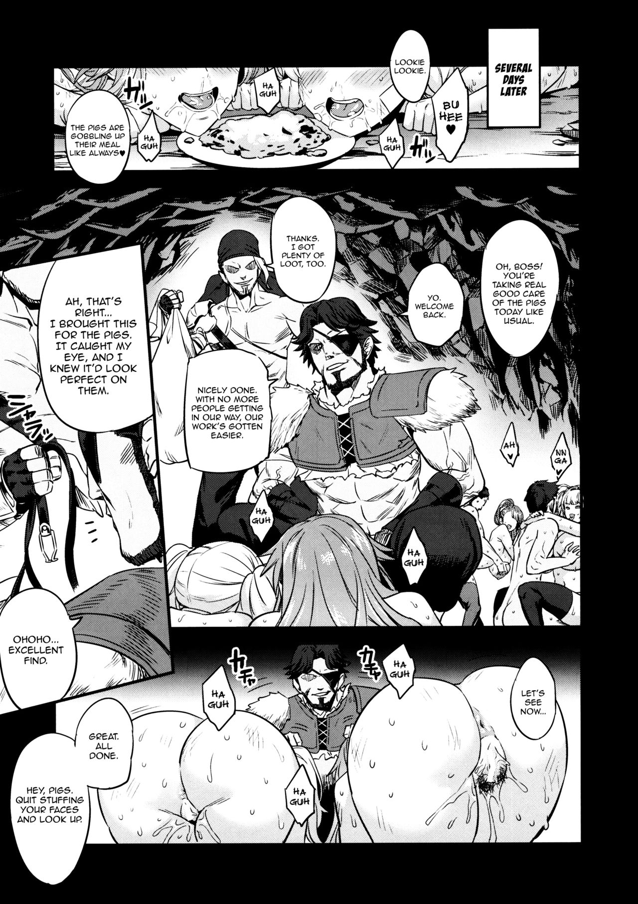 (C97) [OVing (Obui)] Saimin Mesubuta Kikuudan | Pig Sow Crew Hypnosis (Granblue Fantasy) [English] [denialinred] page 40 full