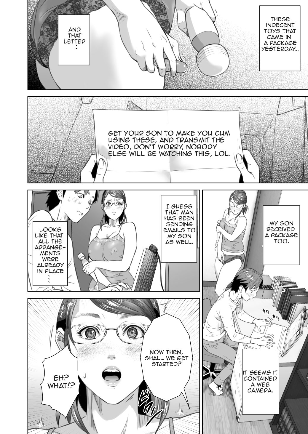 [Hyji] Kinjo Yuuwaku Teruhiko to Okaa-san Hen Zenpen [English] [Amoskandy] [Digital] page 4 full
