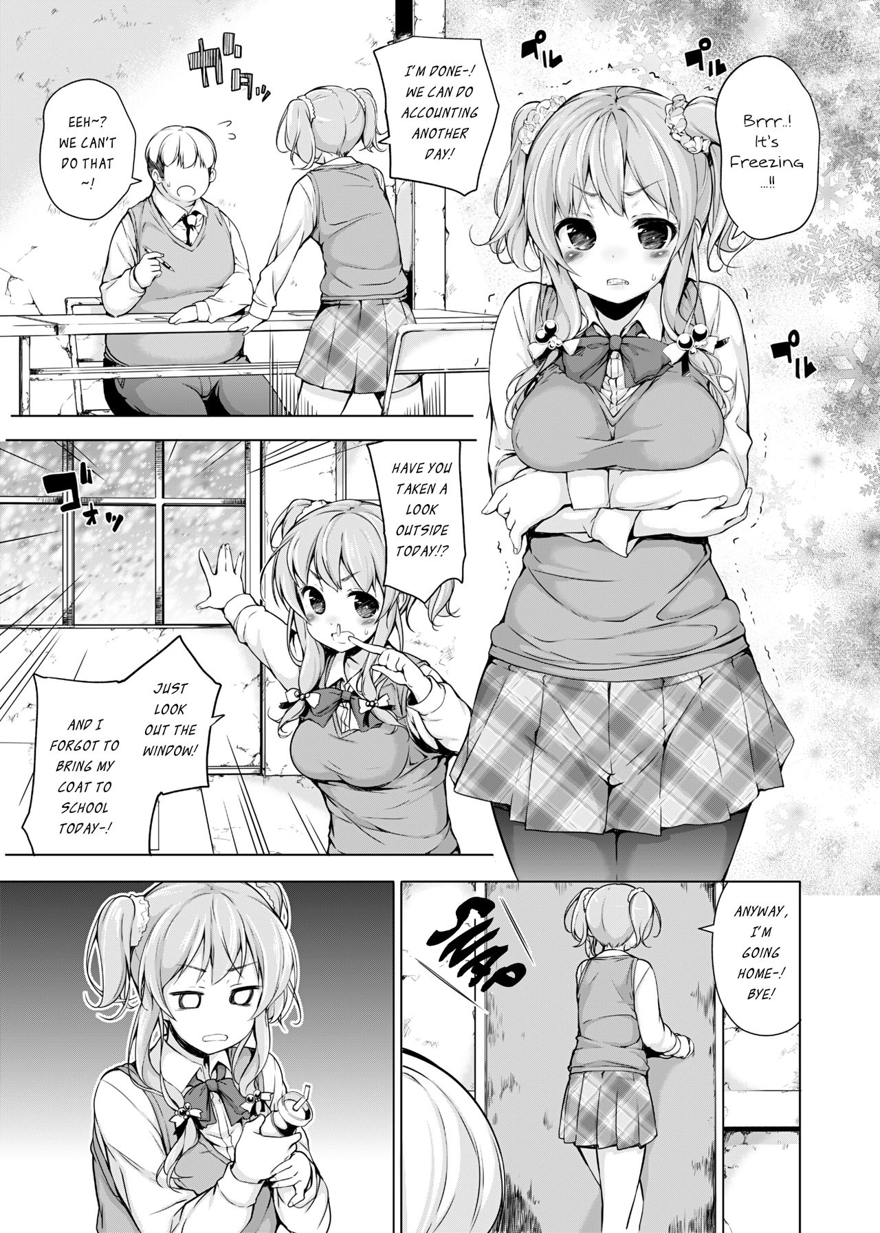 [Massaratou (Motomushi)] Dankan ~Kyoushitsu nite~ | Warming Sex ~Inside the Classroom~ [English] [Digital] page 2 full