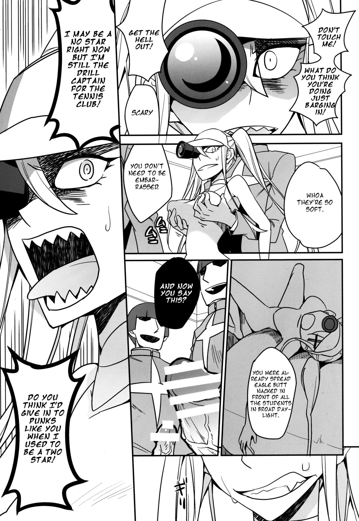 (C85) [Aienkien (Aito Matoko)] Hoshinaki Joseito Slum no Machi (KILL la KILL) [English] =Pineapples r' Us= page 5 full