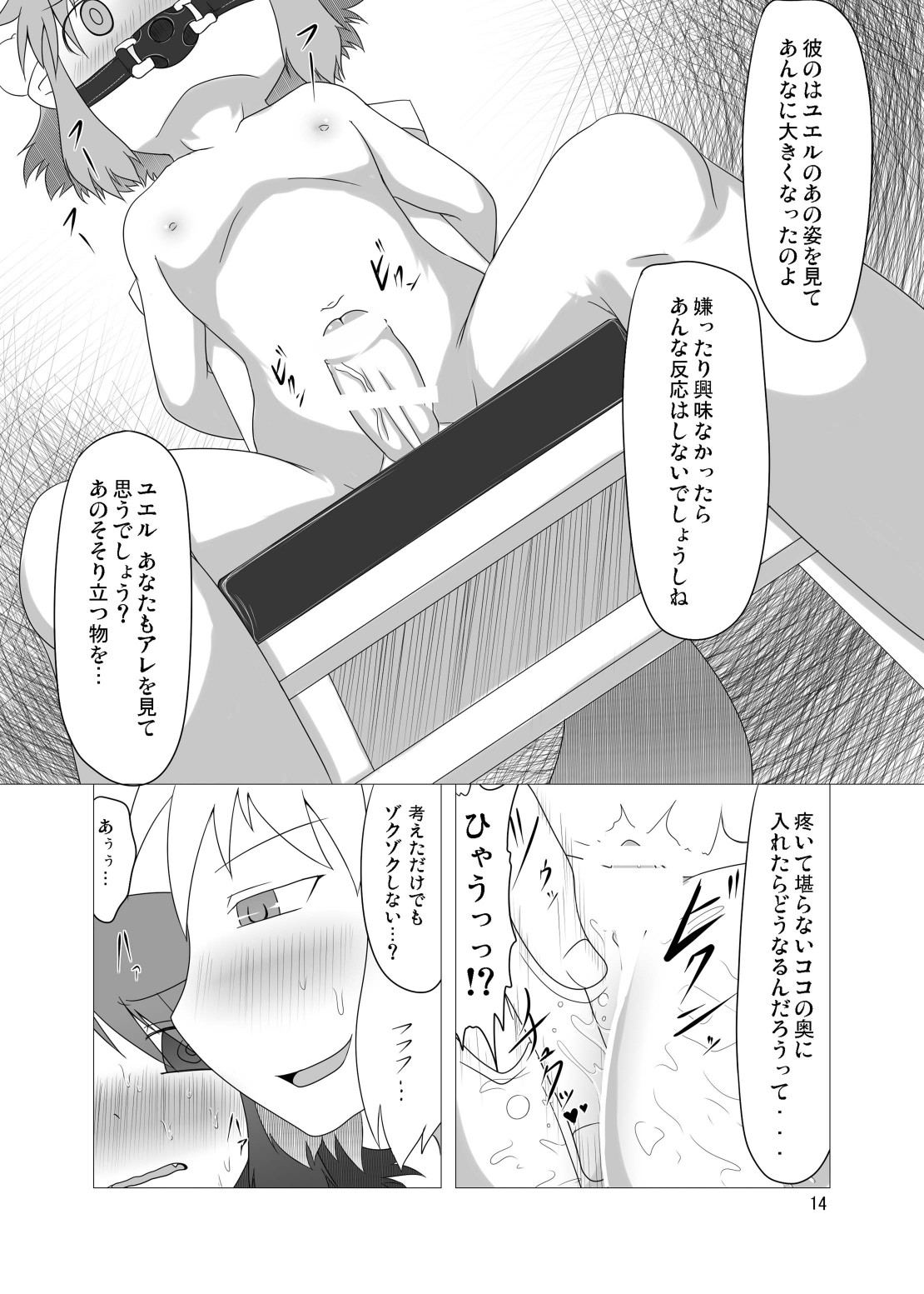 (C79) [Fukakutei Kuukan (aruva)] Genjuu Kaigi 2 (Summon Night 2) page 14 full