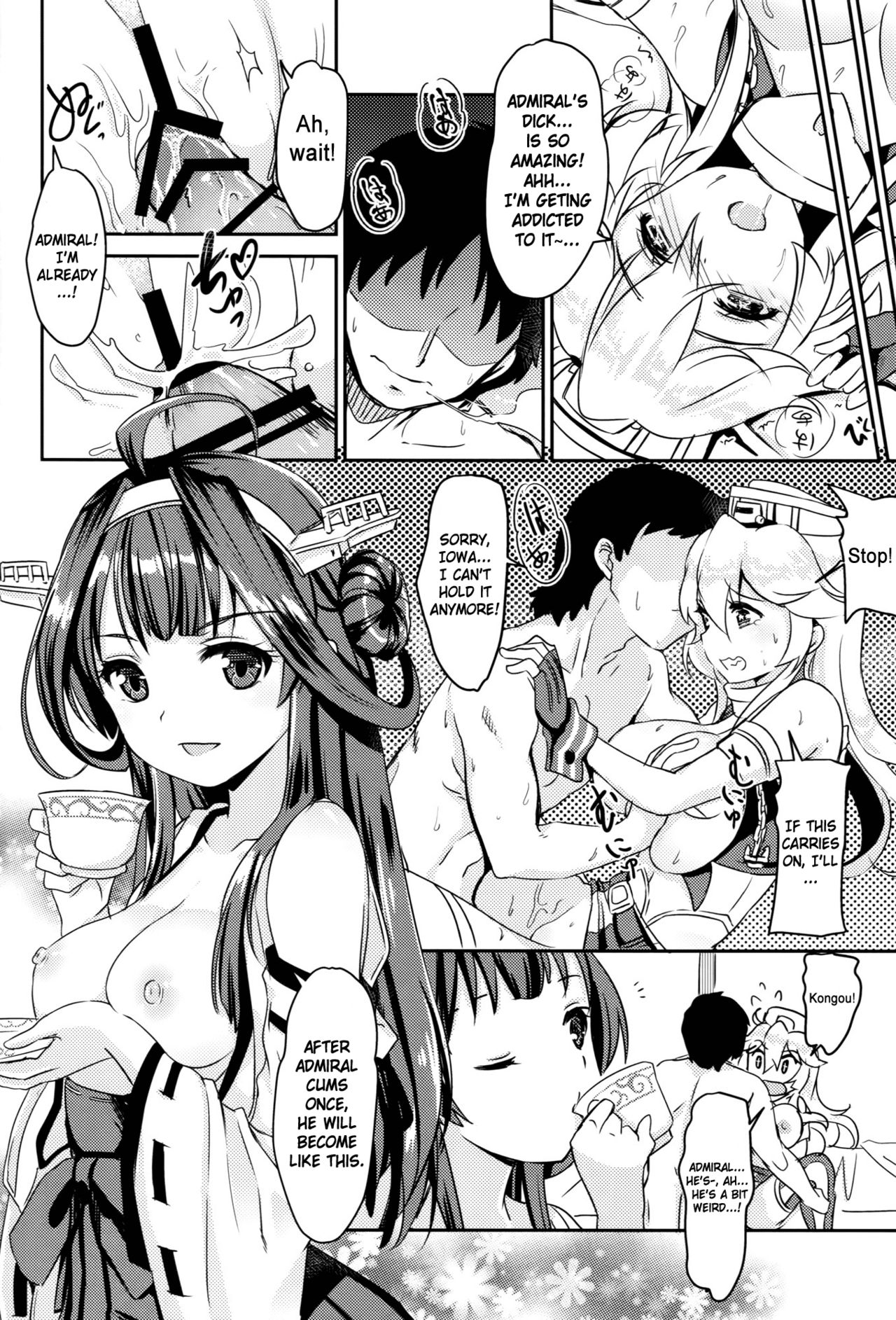 (Houraigekisen! Yo-i! 25Senme!) [MoNyaMoNya (ShiBi)] Eibei Yoru no Rengou Enshuu (Kantai Collection -KanColle-) [English] [RS Extra] page 20 full