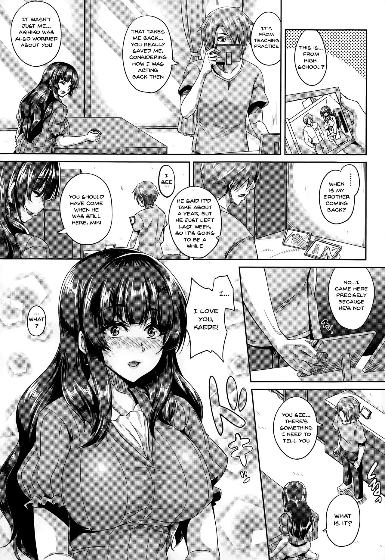 [Kazuhiro] Uragiri no Mesubuta Choukyou -Akogareno Gishi- | A Traitor's Sow Training -The Yearned For Sister-In-Law- [English] {Doujins.com} page 3 full