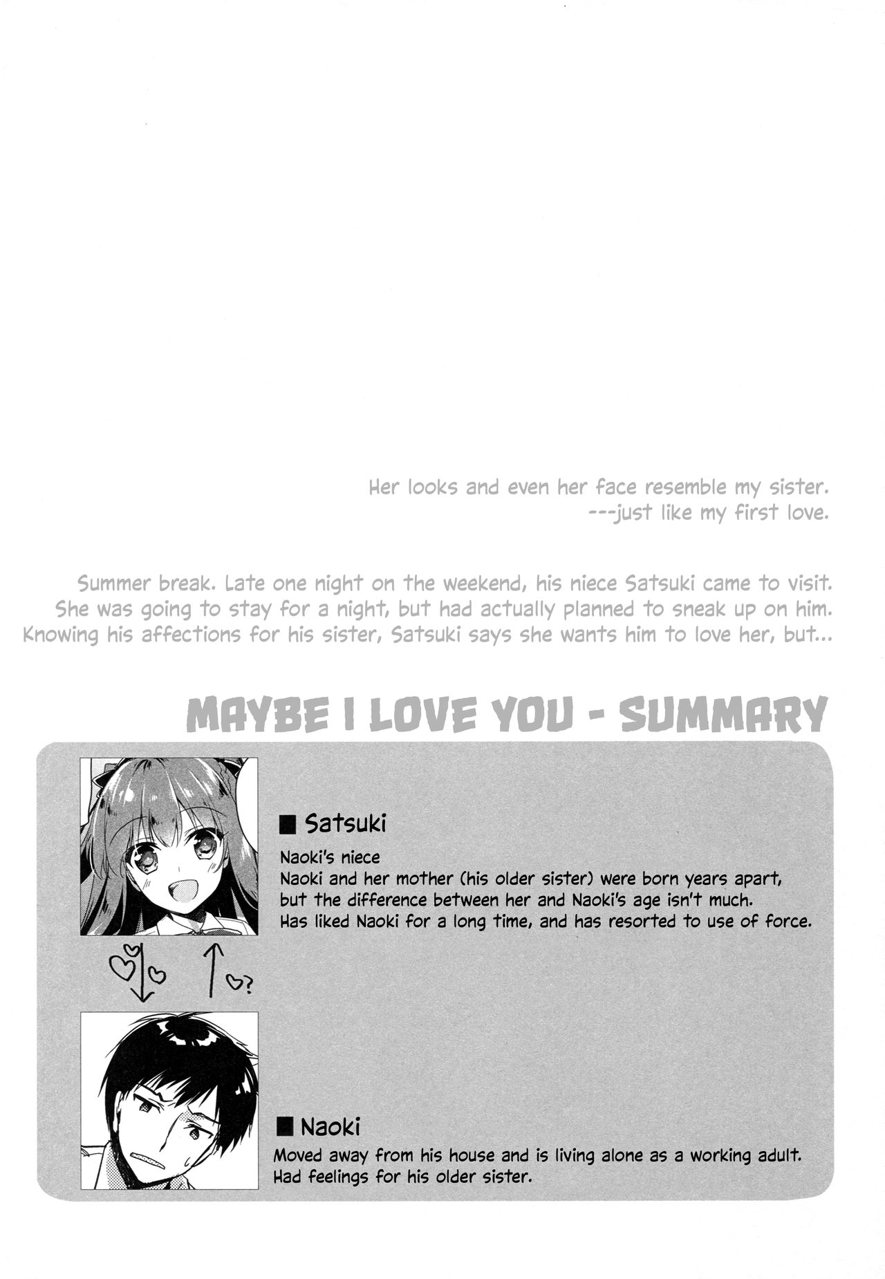 (COMIC1☆13) [FRAC (Motomiya Mitsuki)] Maybe I Love You 2 [English] page 3 full