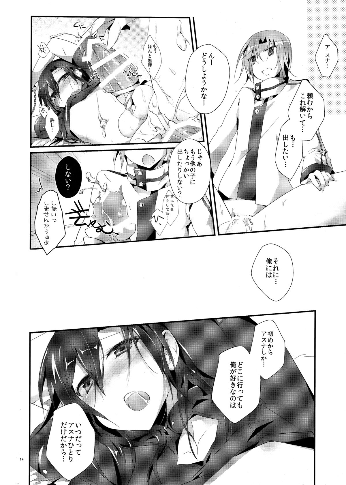 (C87) [Peach*tea (Akina Rei)] Honey Punishment (Sword Art Online) page 15 full