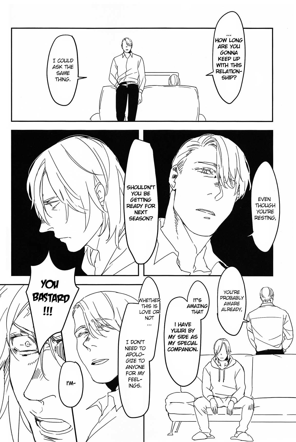 (Hyousou Strast 5) [Rain Rainbow (DoraBmon)] Yuujuufudan ni Korosareru | Killed with Indecisiveness (Yuri!!! on Ice) [English] page 30 full