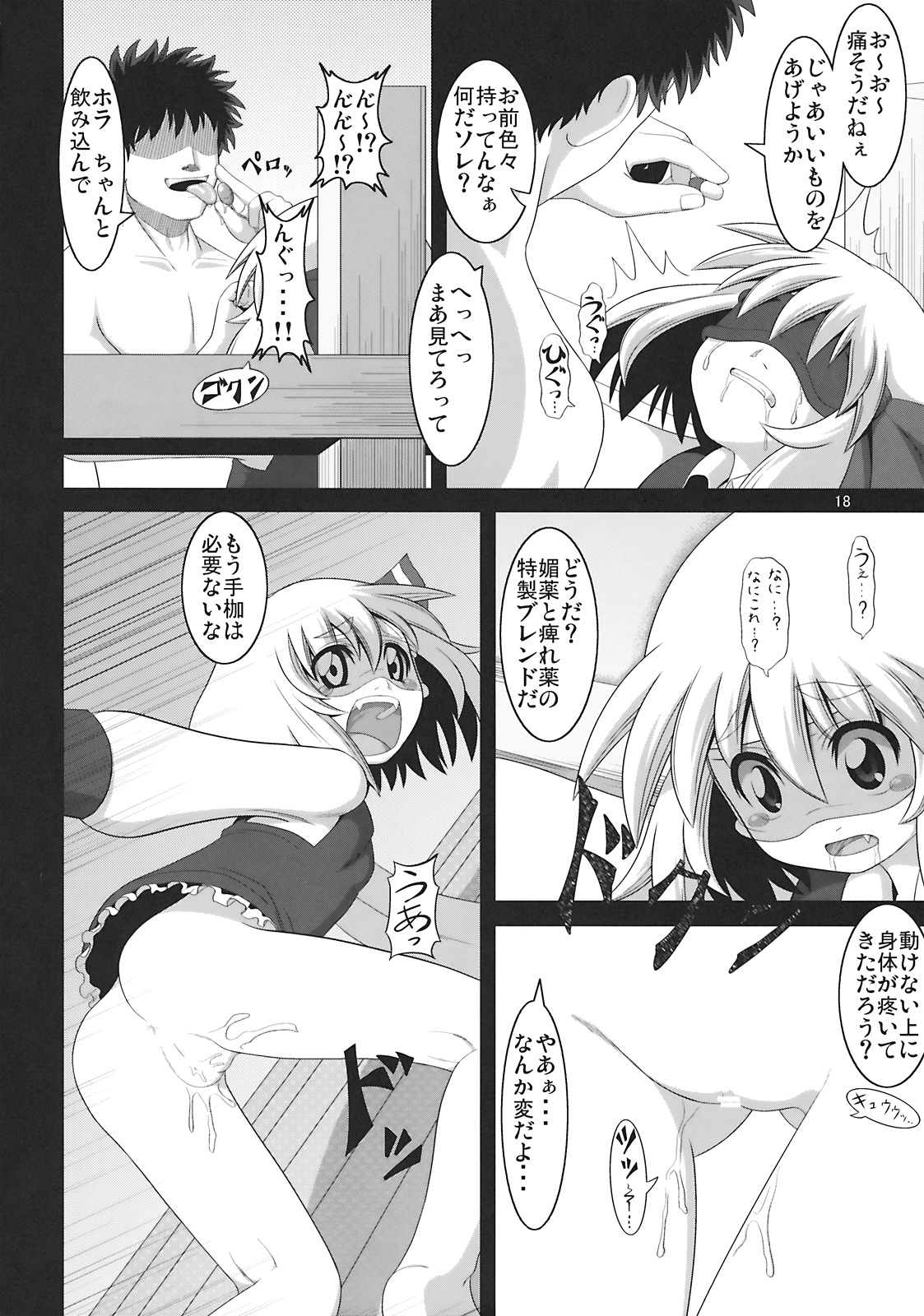 (C76) [Zenra Yashiki (Zenra)] Tanoshii Rumia no Okashi Kata (Touhou Project) page 18 full