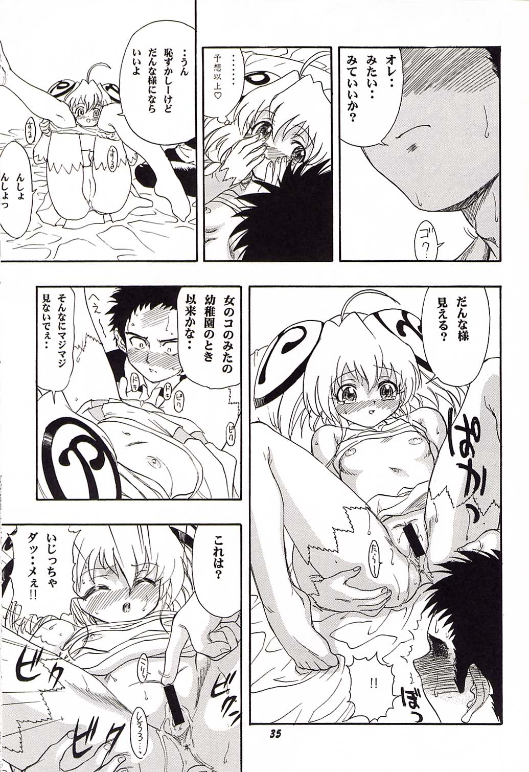 (CR31) [Studio Wallaby (Various)] Rizell no Naisho (Rizelmine) page 34 full