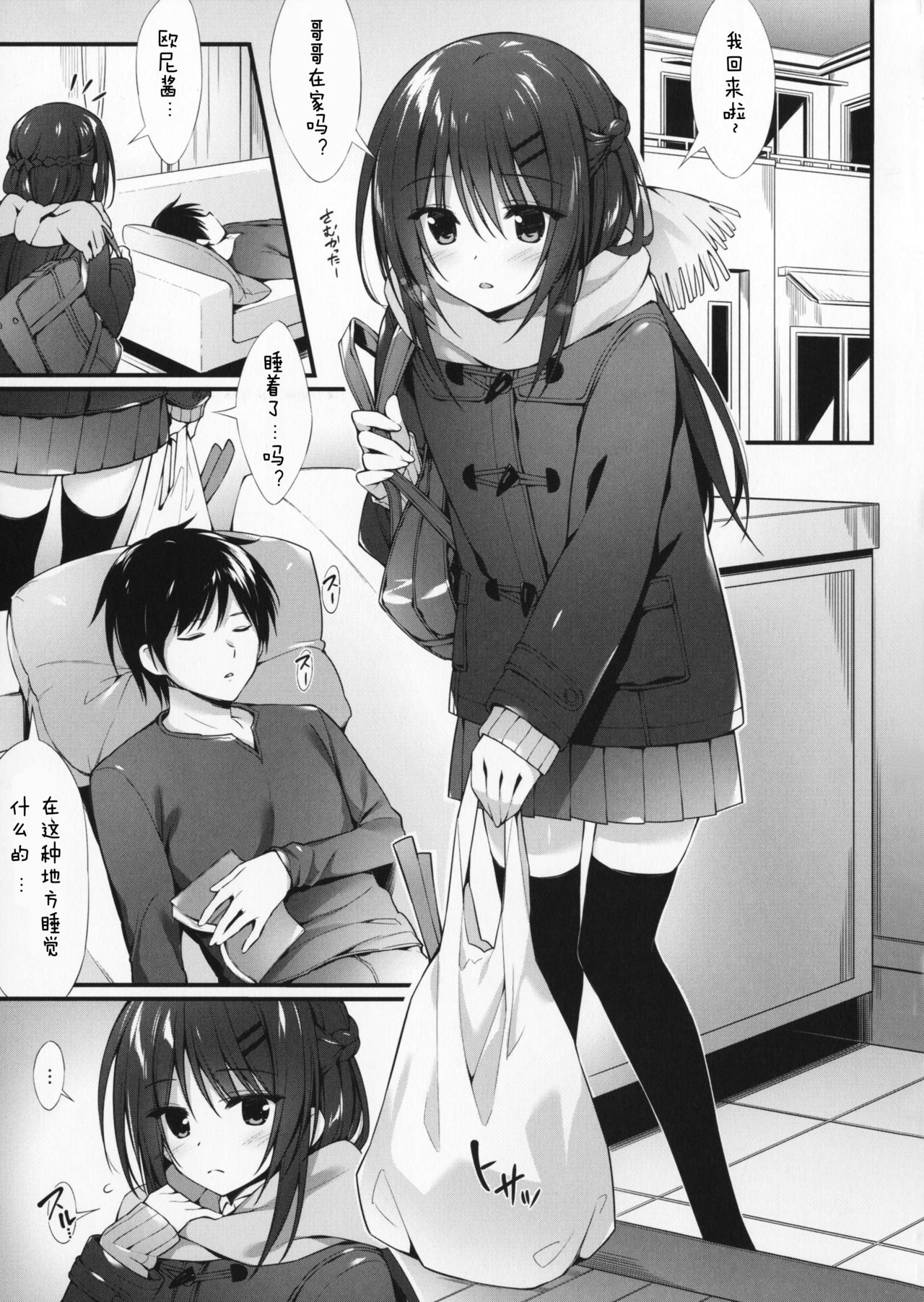 (C91) [P:P (Oryou)] Boku wa Imouto to Tsukiaenai. [Chinese] [嗶咔嗶咔漢化組] page 3 full