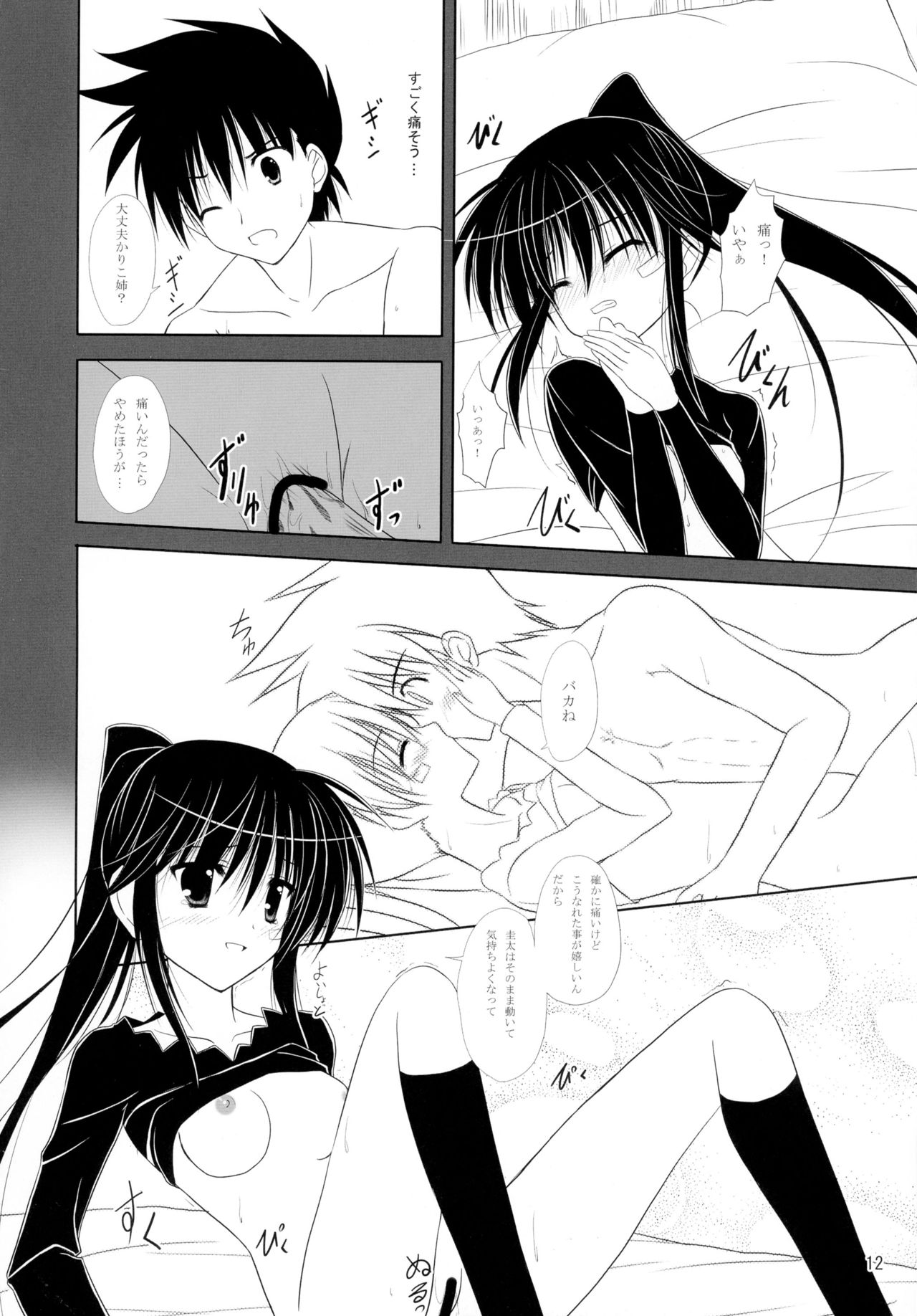 (COMIC1☆3) [Upagoya (Endori)] Riko-nee to Asobo (Kiss x Sis) page 12 full