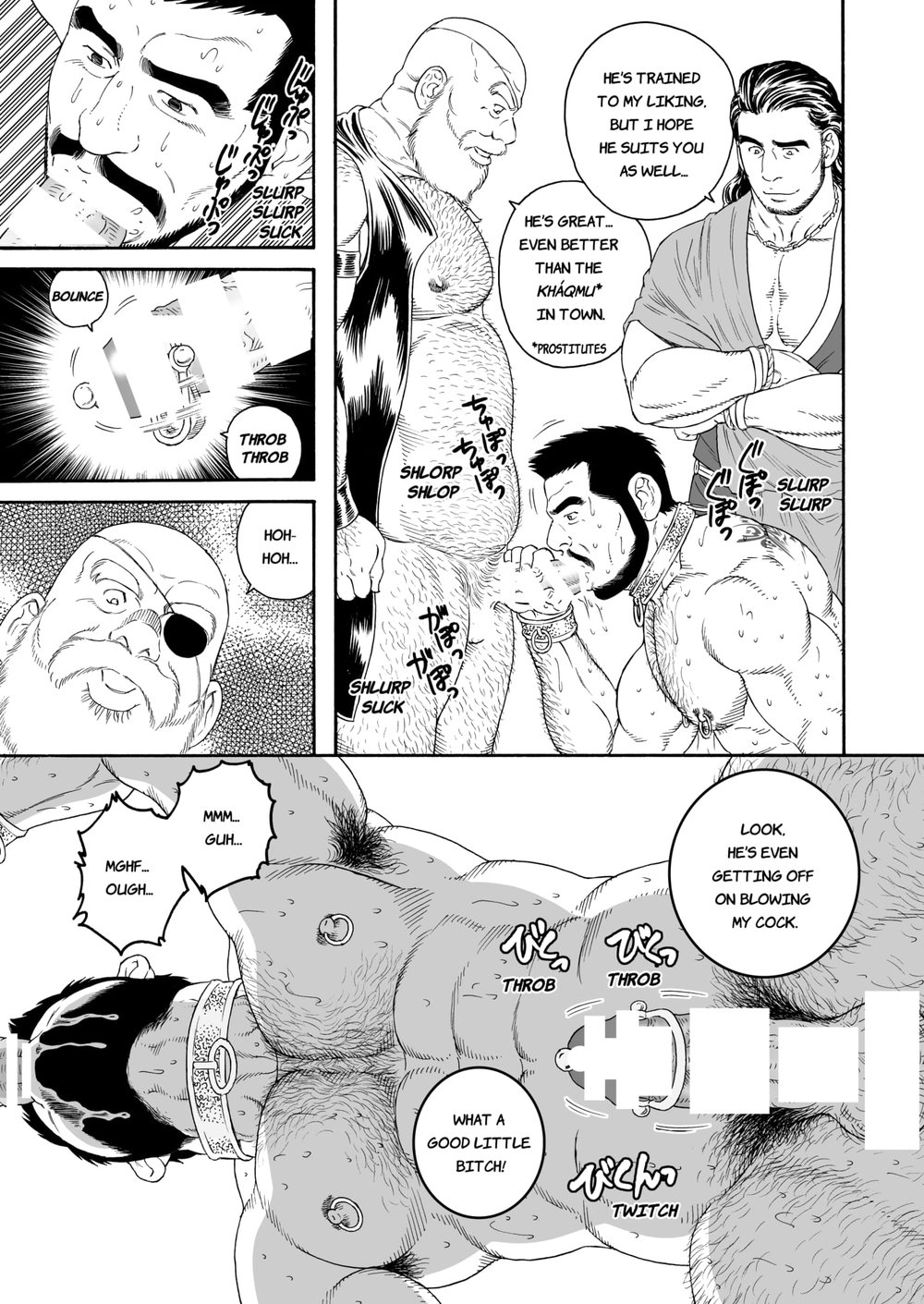 [Bear's Cave (Tagame Gengoroh)] Jubaku no Seiyatsu - Khoz, The Spellbound Slave [English] [Digital] page 9 full