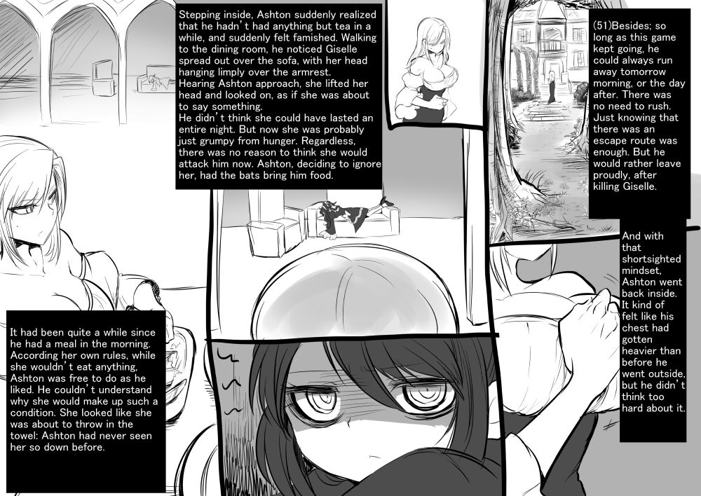 [Kouji] Bishoujo Vampire ni Bonyuu Drink Bar ni Sareru Hanashi | Turned into a Breast Milk Fountain by a Beautiful Vampire [English] [Limonchik11] page 54 full